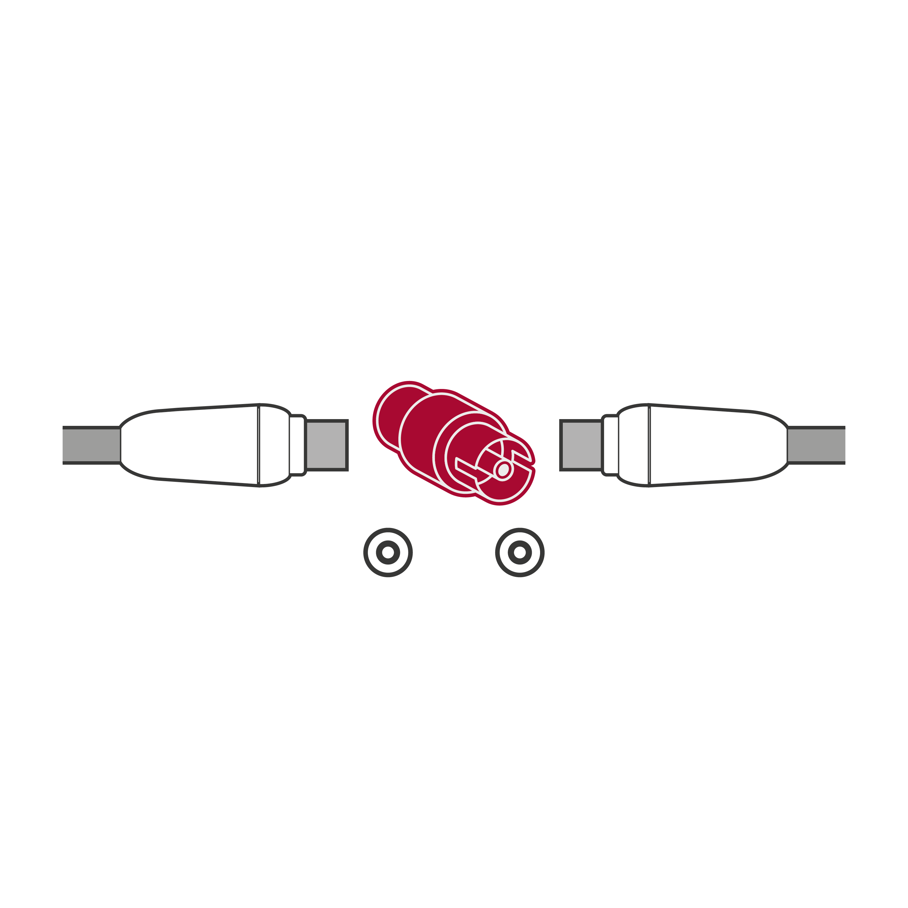 Raccord coaxial 9.52mm, femelle/femelle, Lexman - 4