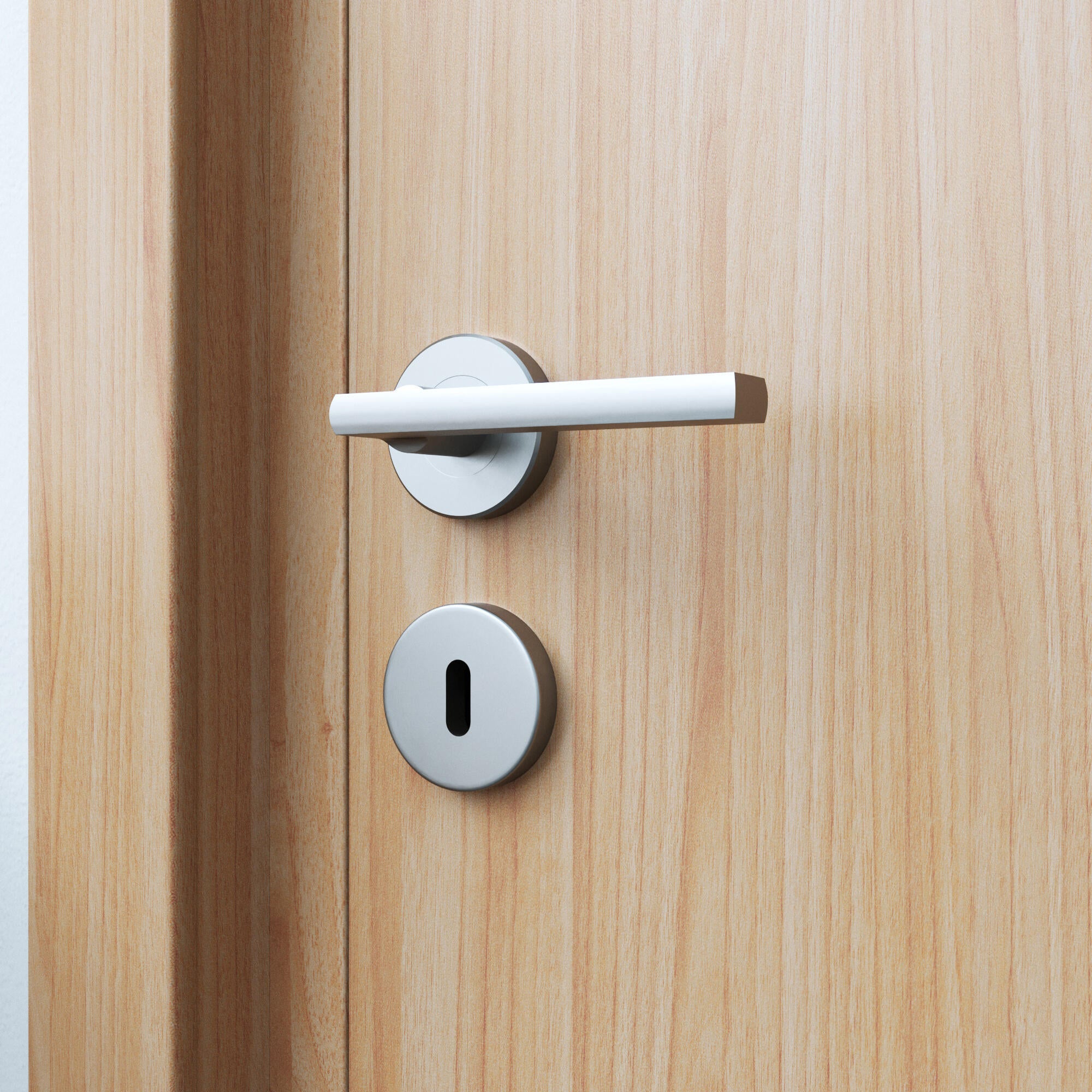 Rozeta podklamkowa na klucz Java nikiel szczotkowany Inspire - 4