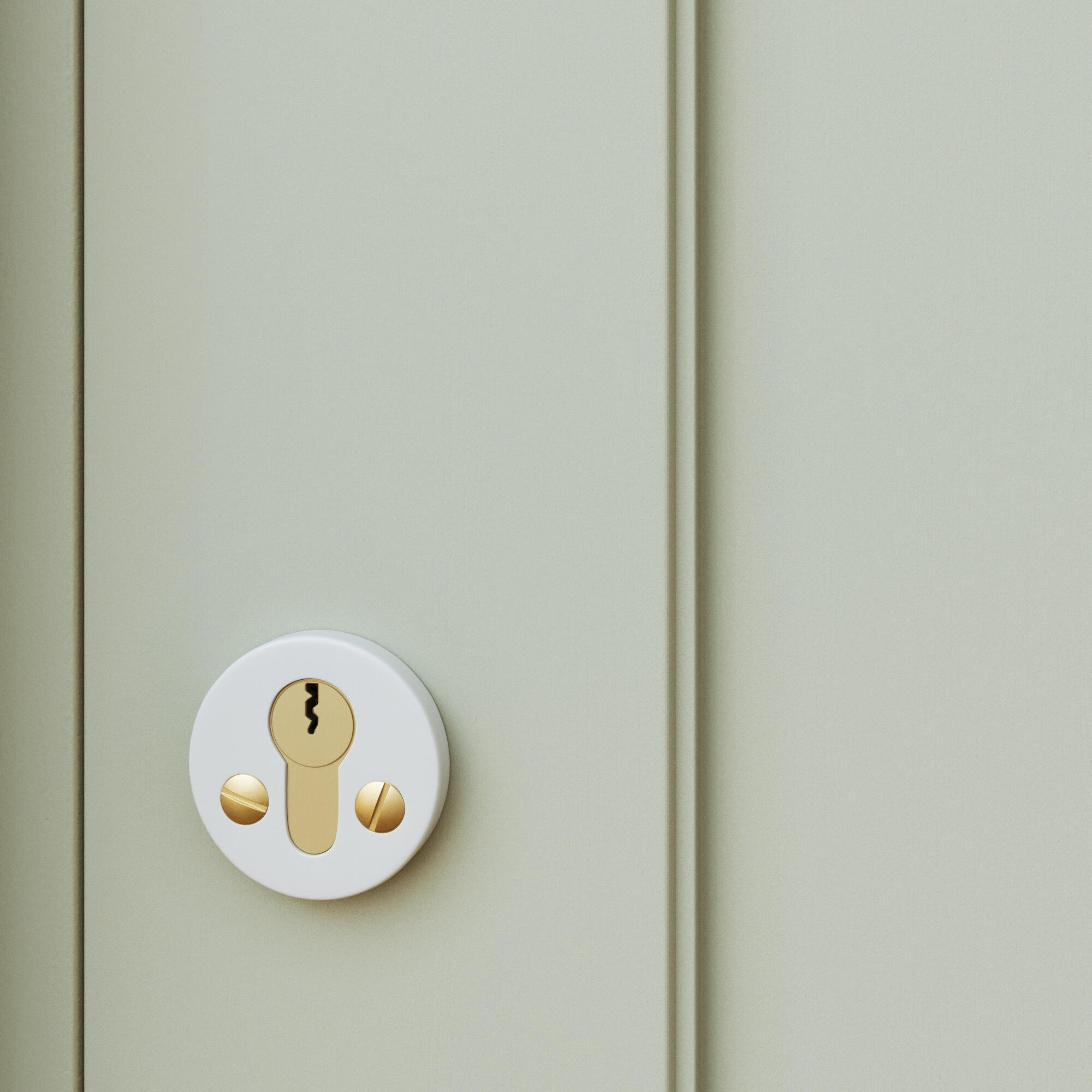 2 rosaces de fonction INSPIRE Gilda Maya blanc trou de cylindre A10 - 6