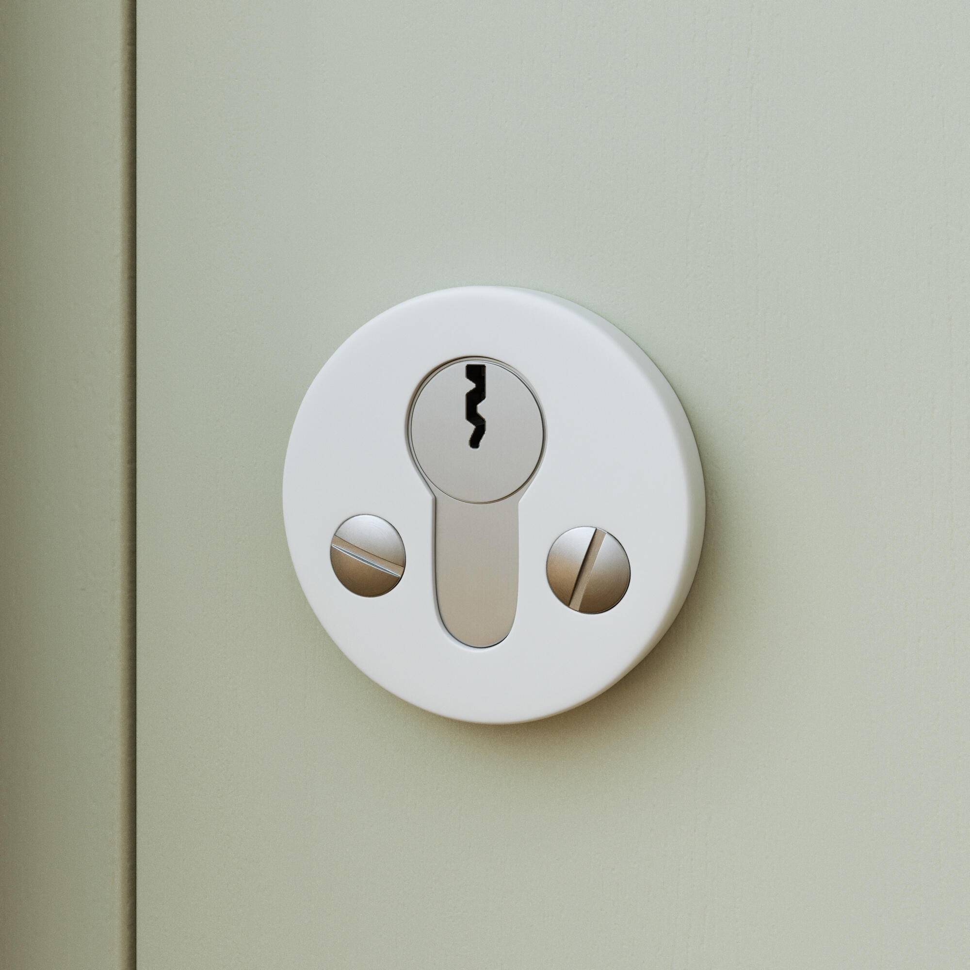 2 rosaces de fonction INSPIRE Gilda Maya blanc trou de cylindre A10 - 2