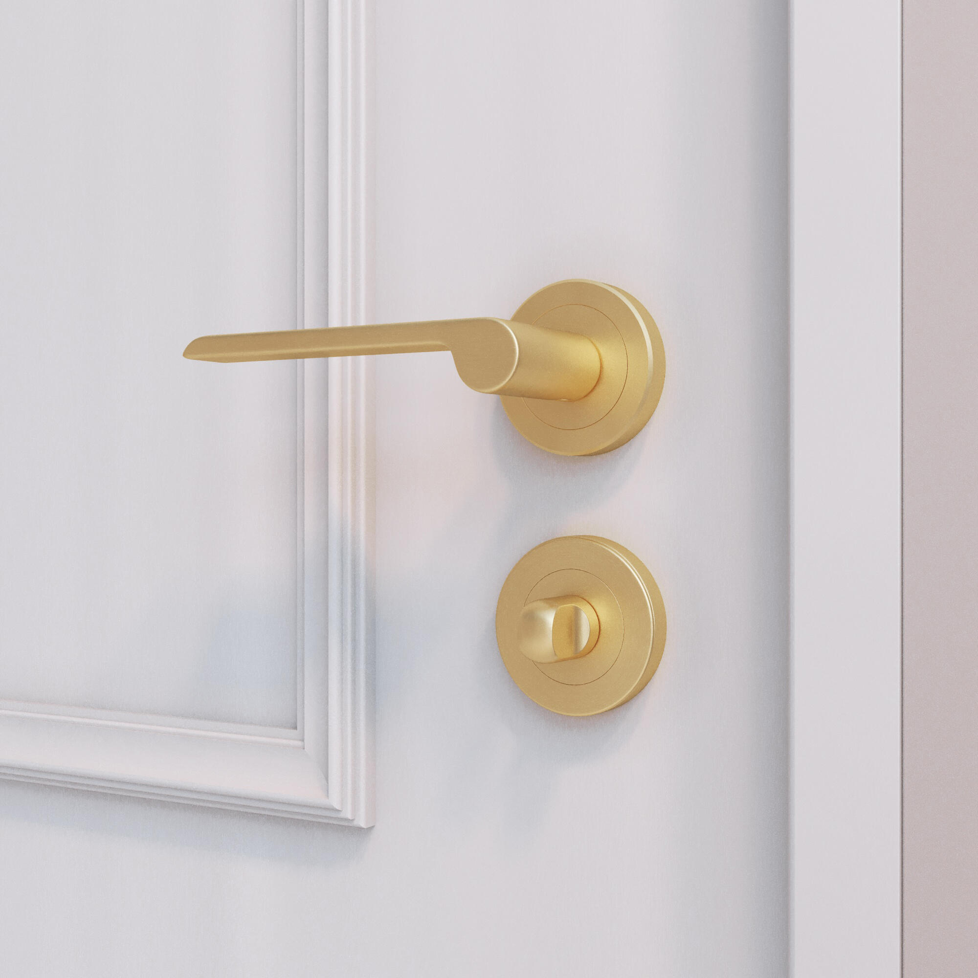 Rozeta podklamkowa do wc Axel/Birdie złota - 4