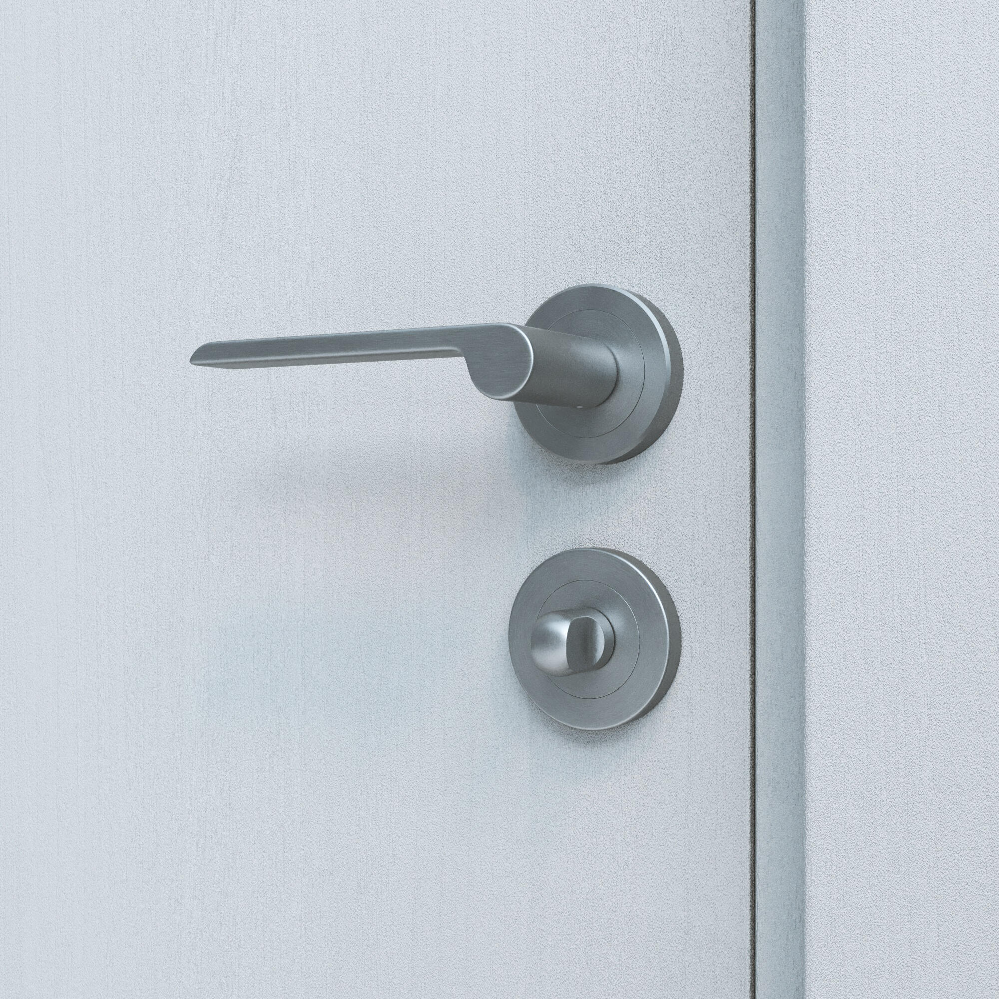 Rozeta podklamkowa do wc Axel/Birdie nikiel szczotkowany - 4