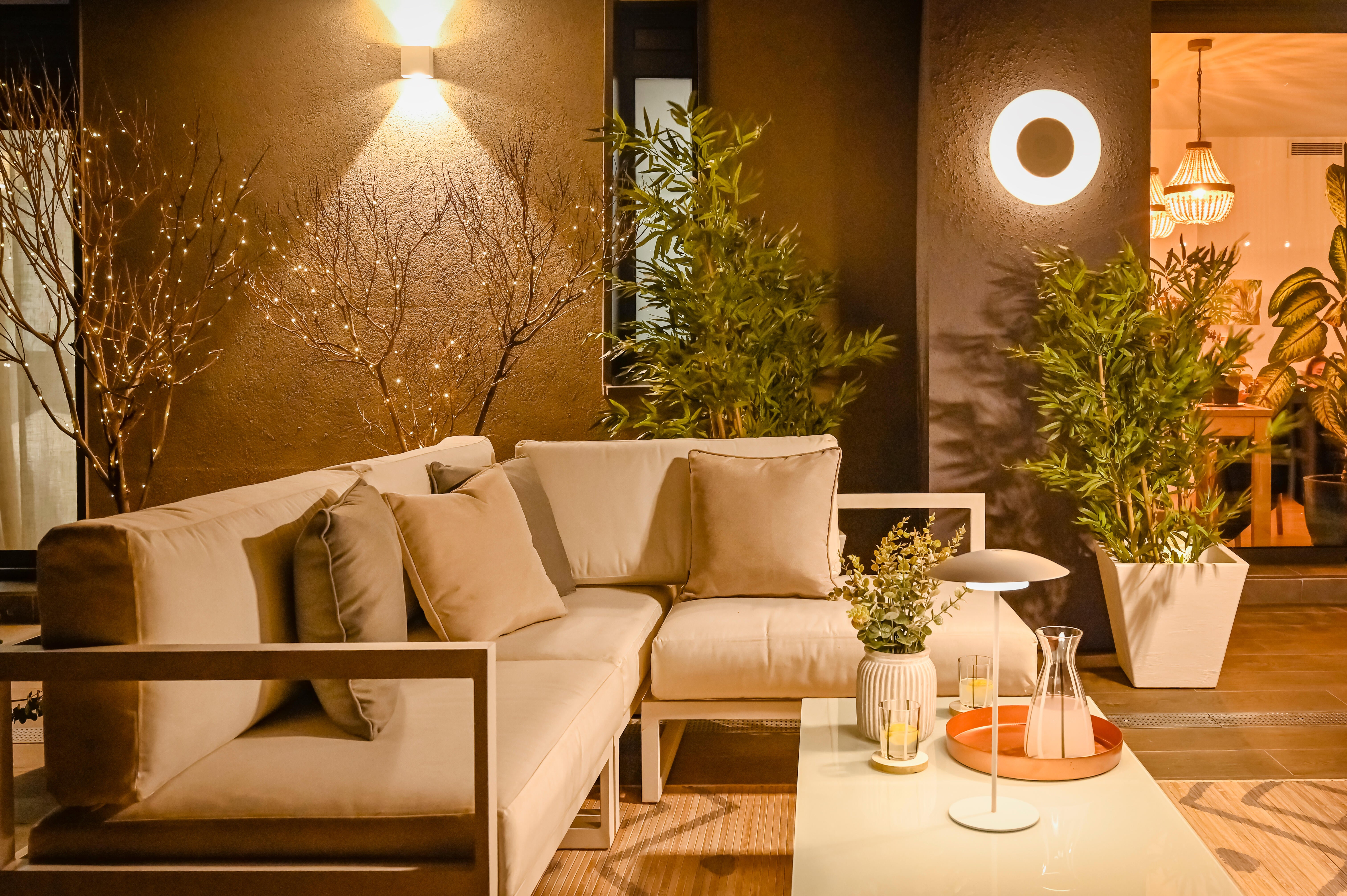 Aplique exterior LED Gemini blanco 10W 3000K - 2