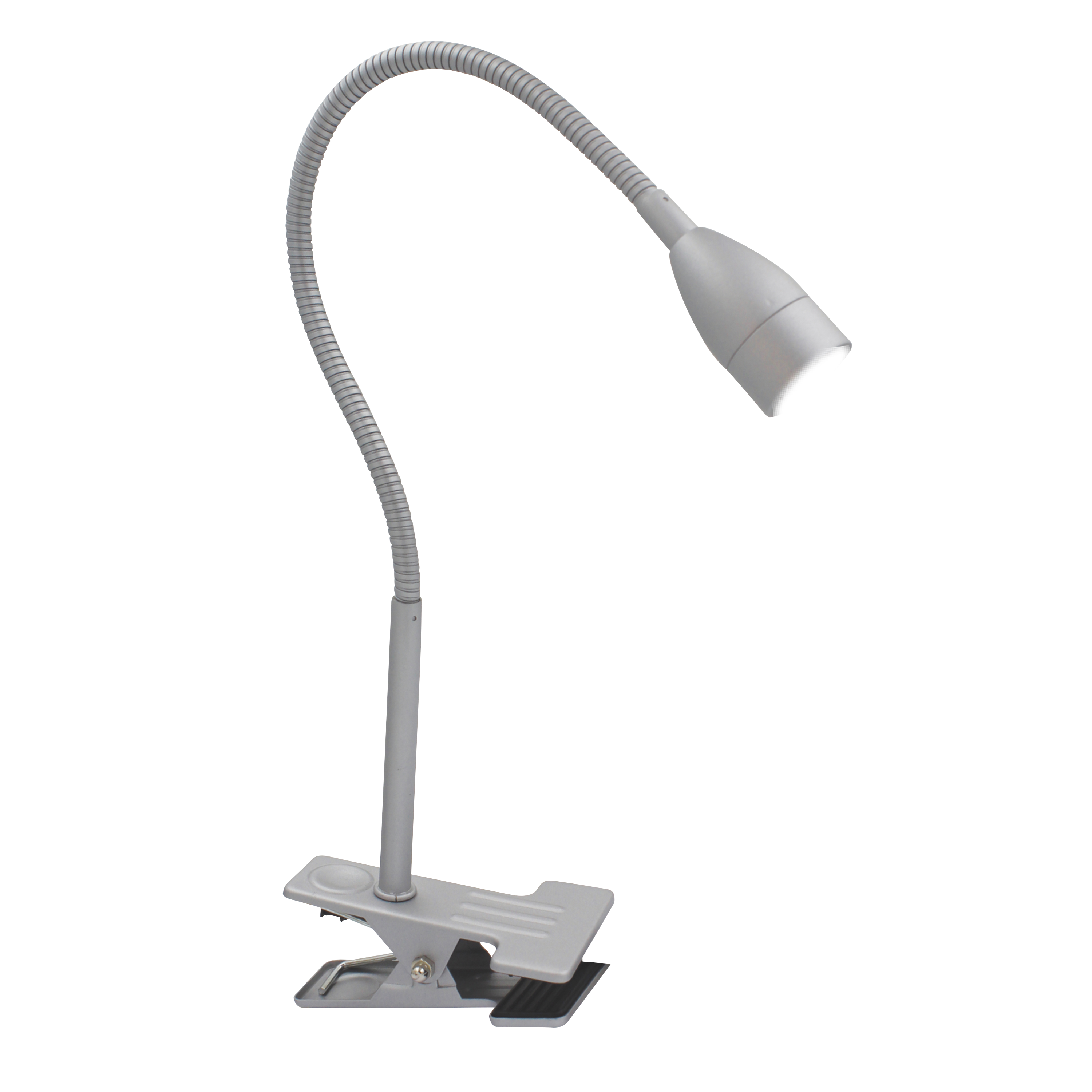 Lampka biurkowa z klipsem Gao LED srebrna Inspire - 9