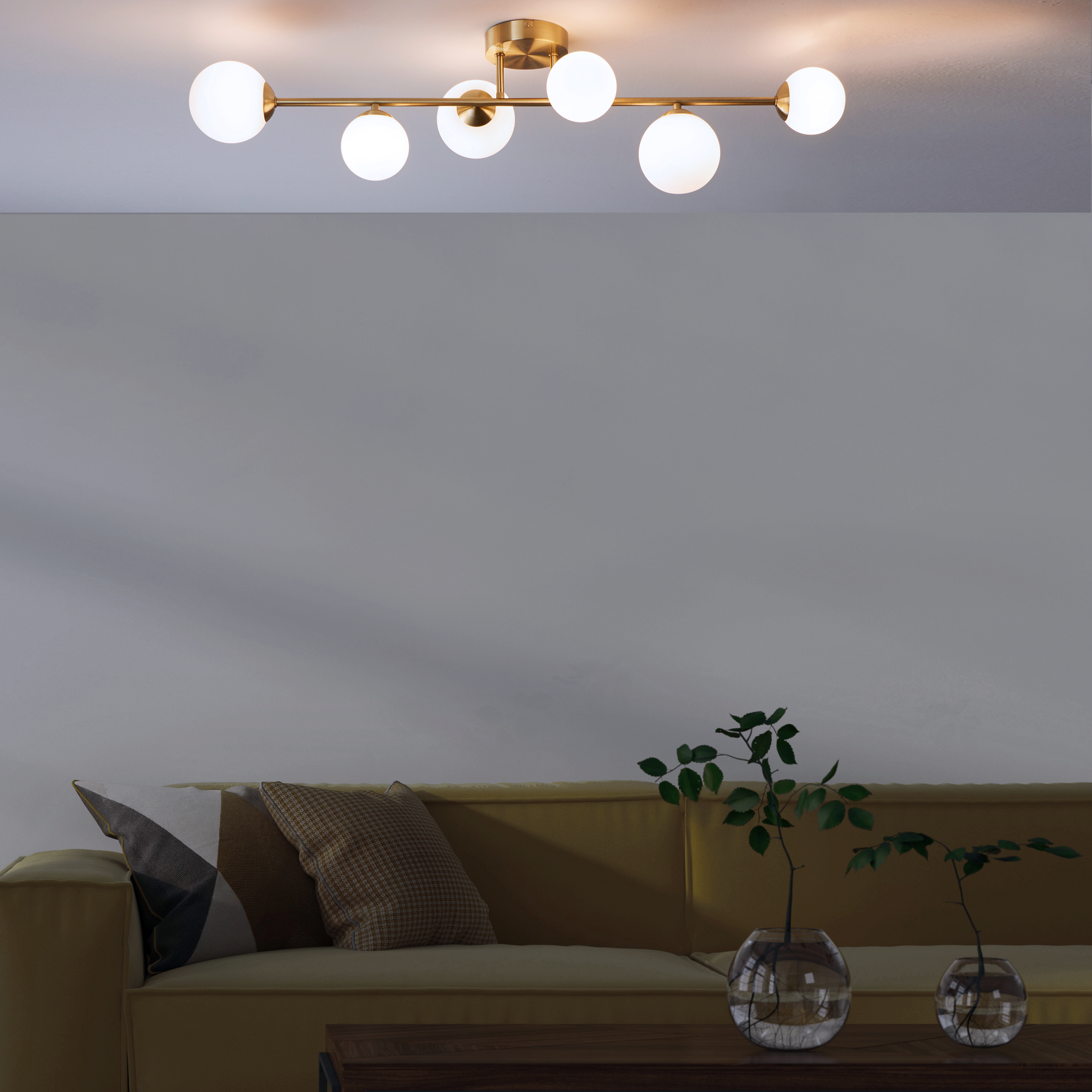 Oprawa sufitowa bez źródła światła  G9 Metal śr.  cm INSPIRE - 7