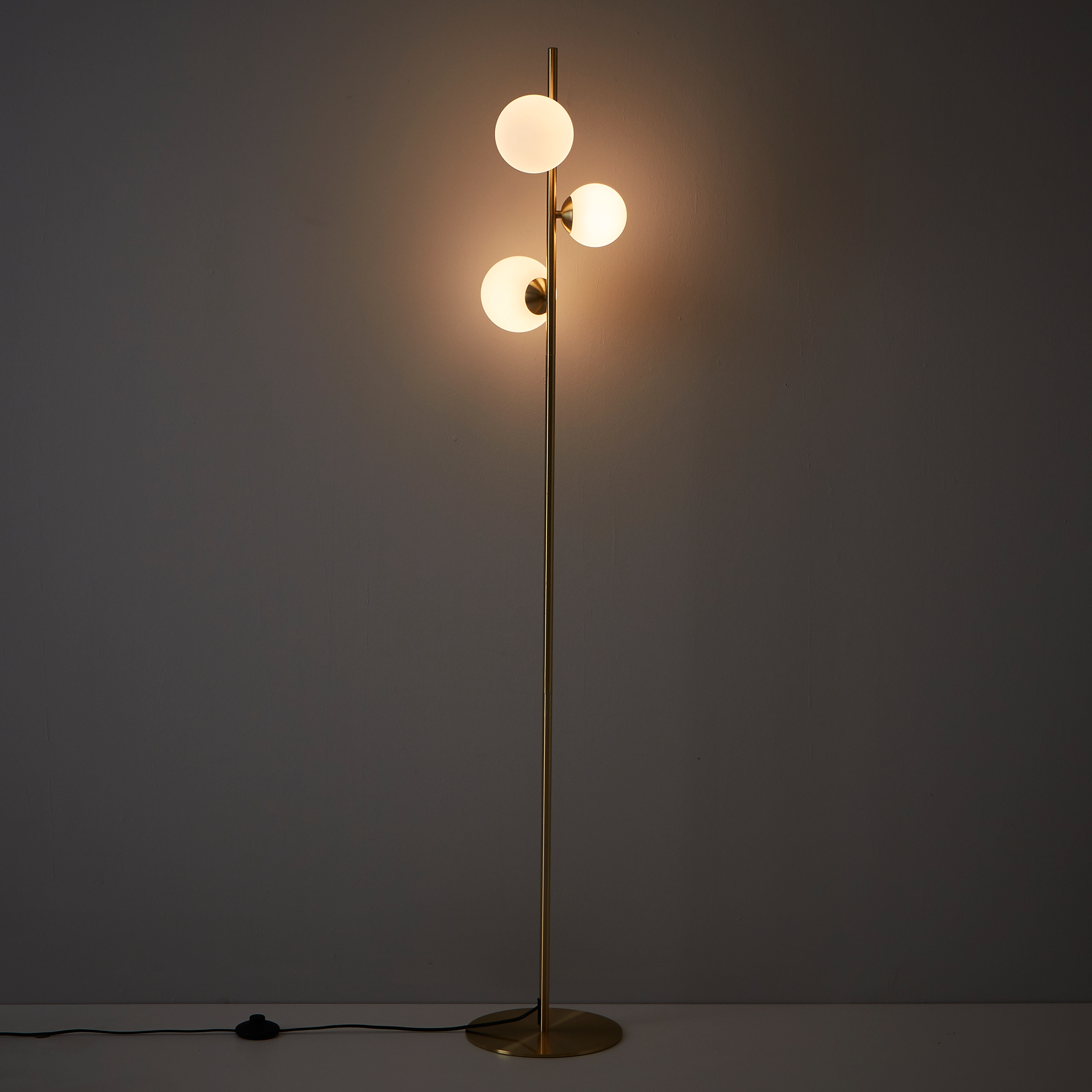 Lampadaire Callas, aluminium, doré,  H.155 cm INSPIRE, G9 - 3
