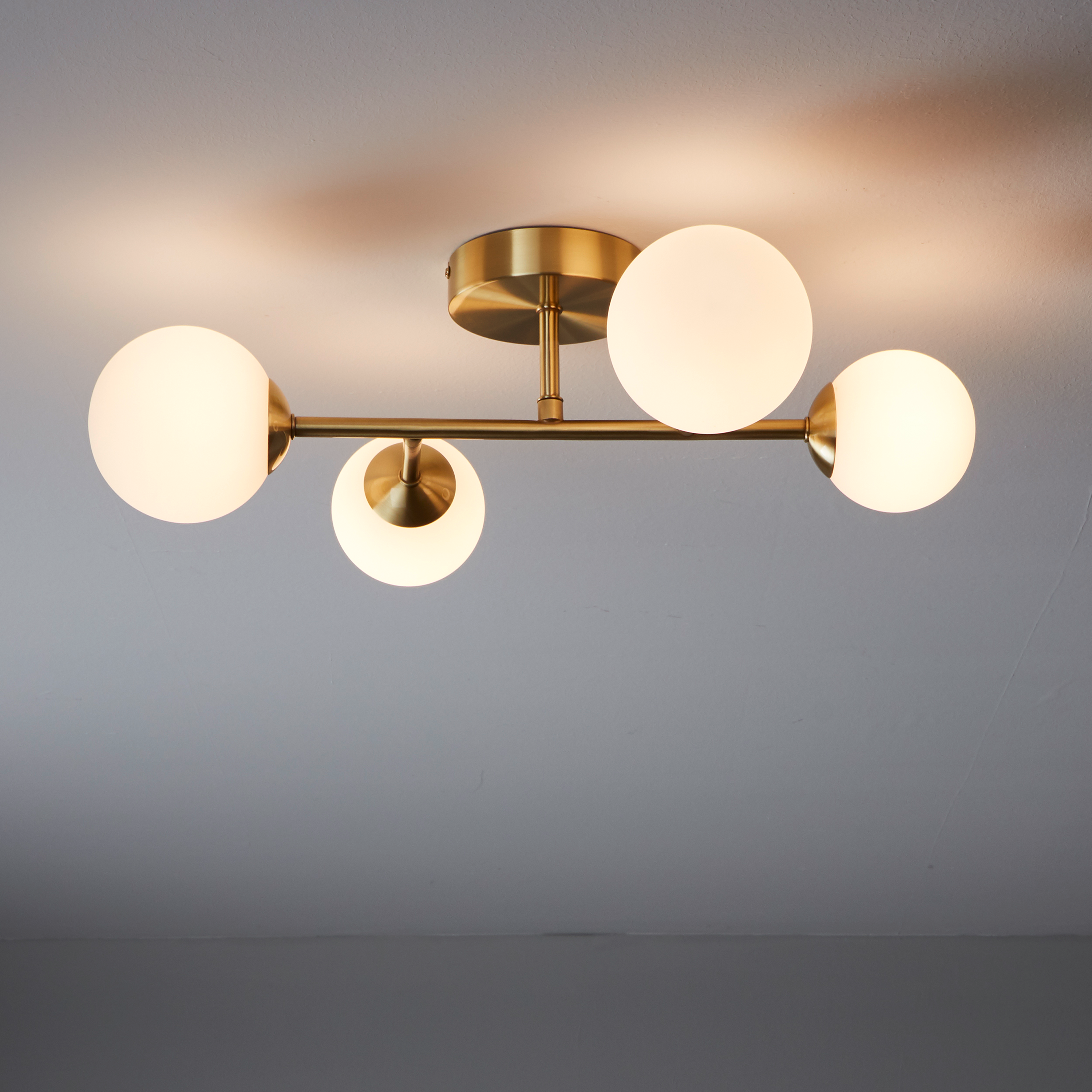 Lampa sufitowa Callas mosiądz 4 x G9 Inspire - 9