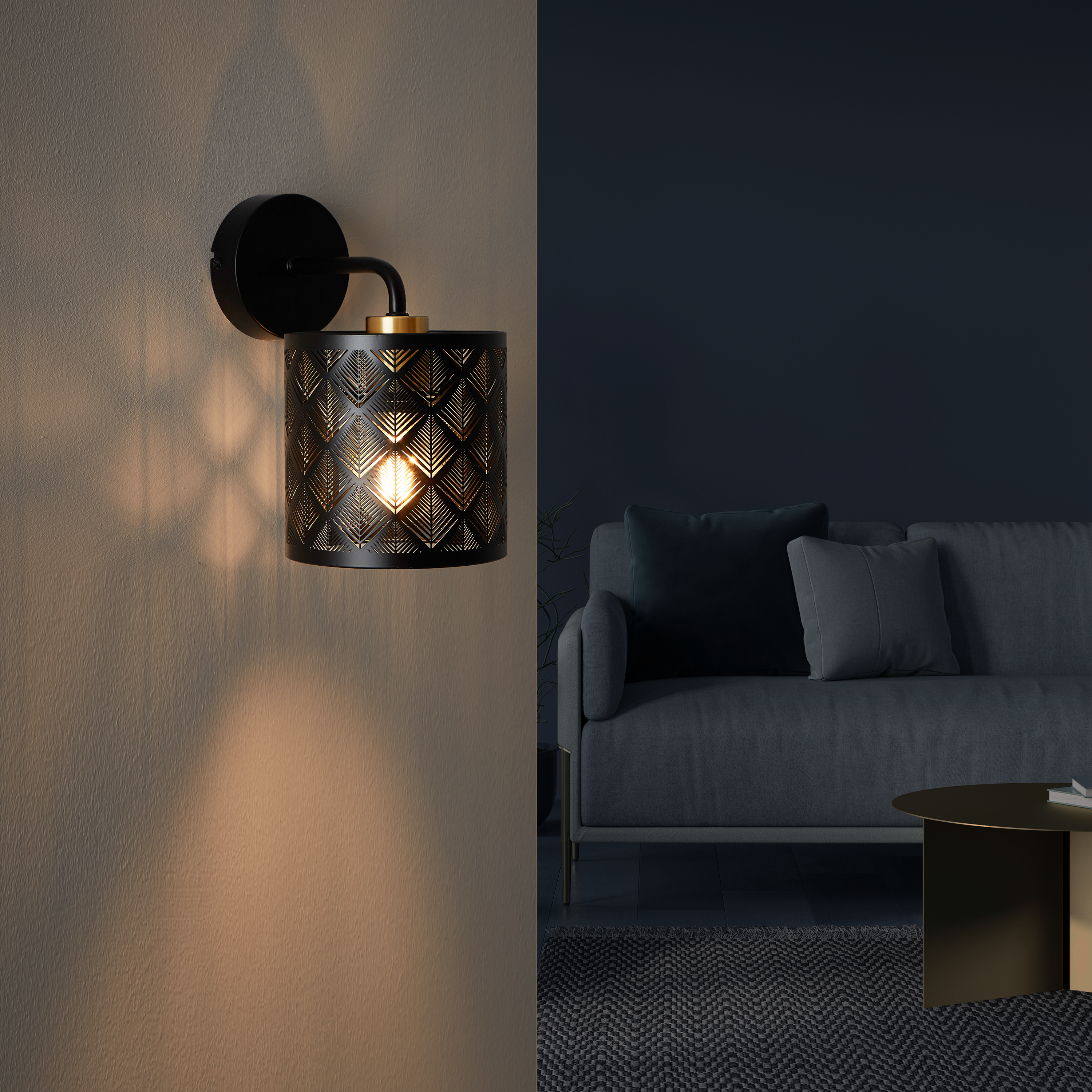 Kinkiet Galati czarny E27 Inspire - 12