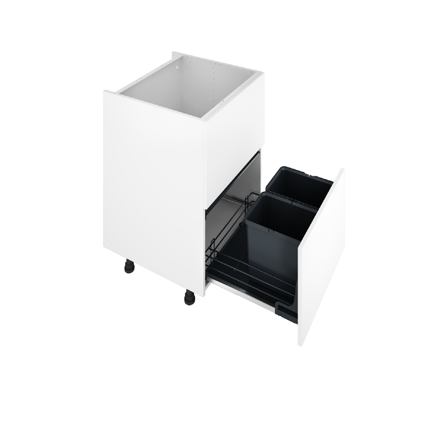 Kit balde interno extraível Delinia 2x16L - 10