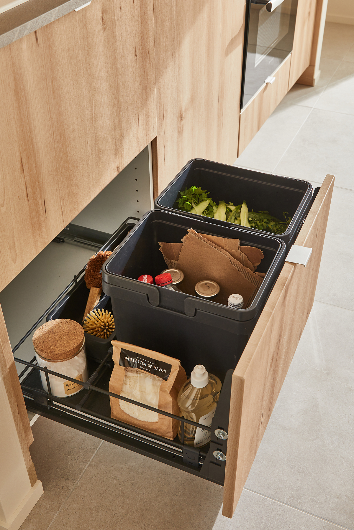 Kit balde interno extraível Delinia 2x16L - 6