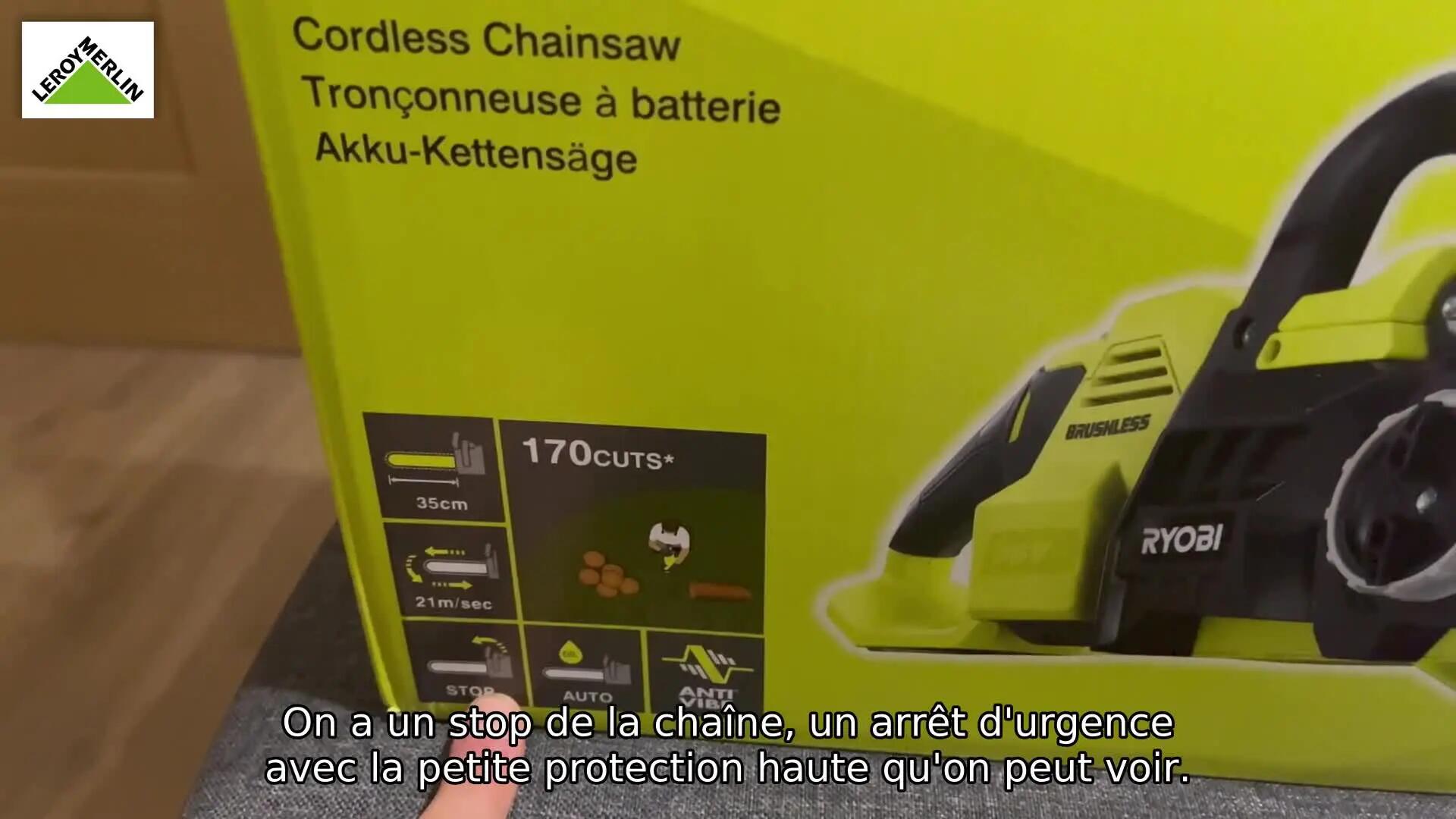 tronçonneuse ryobi