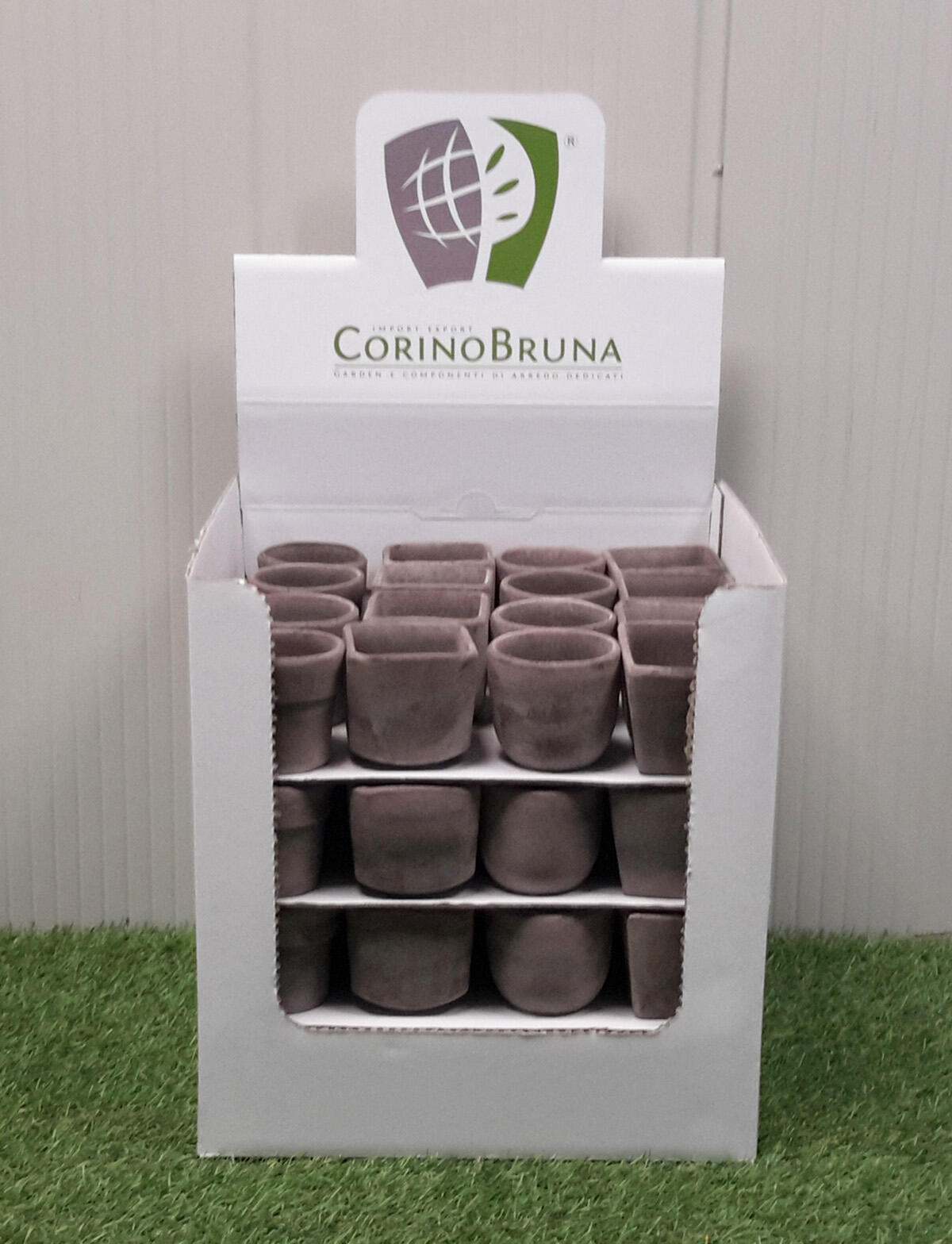 Coprivaso Mignon Grasse in terracotta H 6 x ø 6 cm - 2