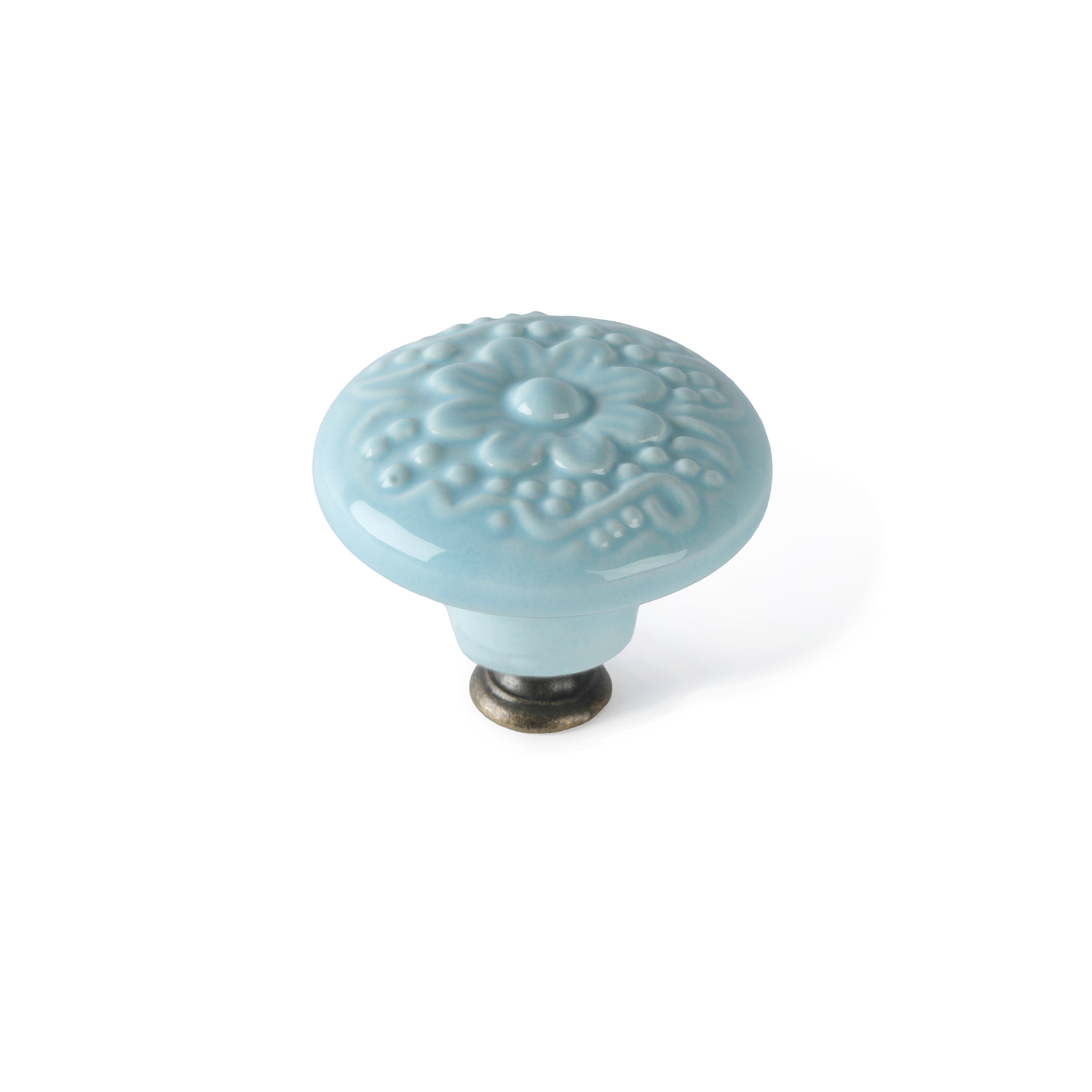 2 pomo de mueble rei 32n-e523.208 azul, d. 45