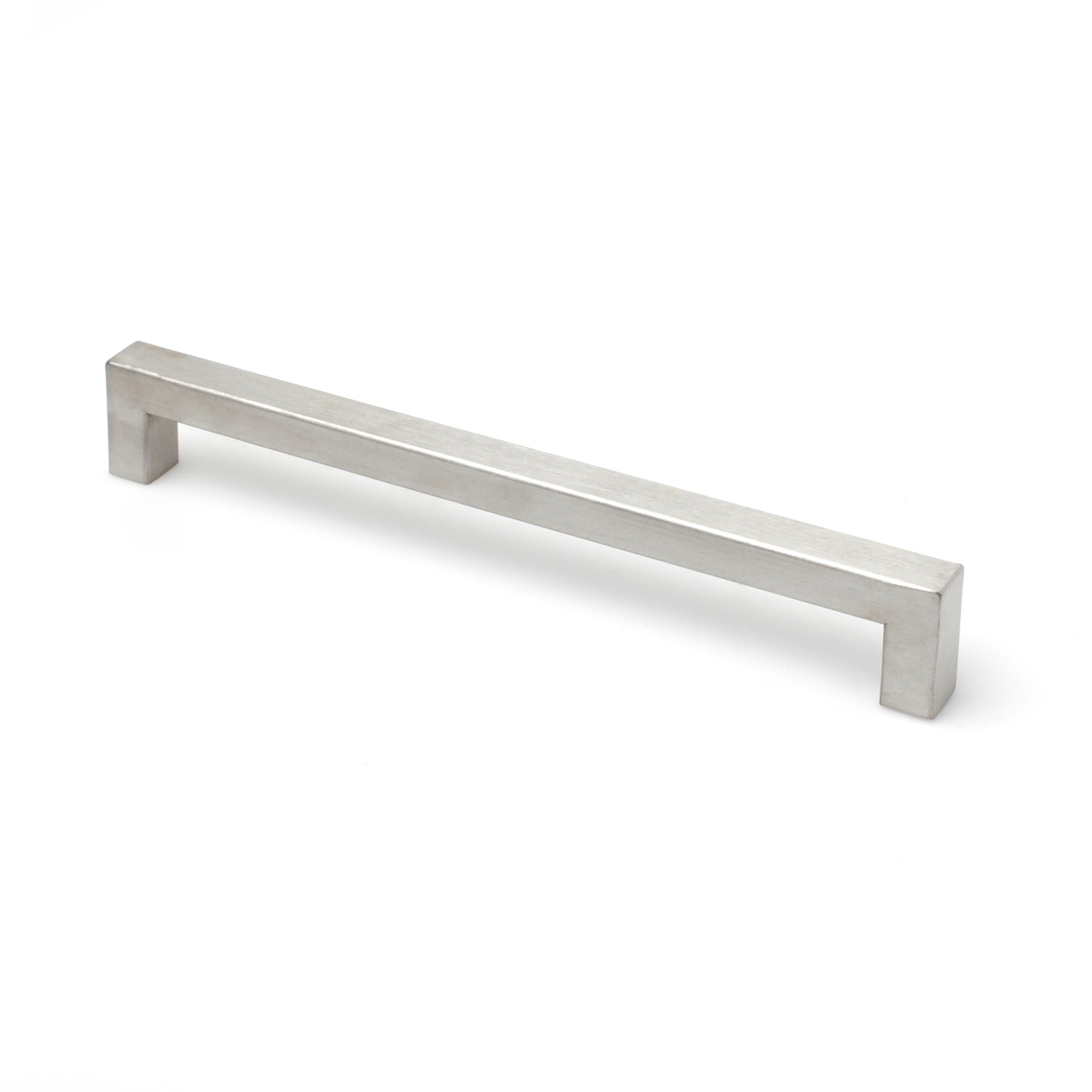 Manijas para muebles, puertas y cajones de acero inoxidable (con tornillos), juego de 4 (negro