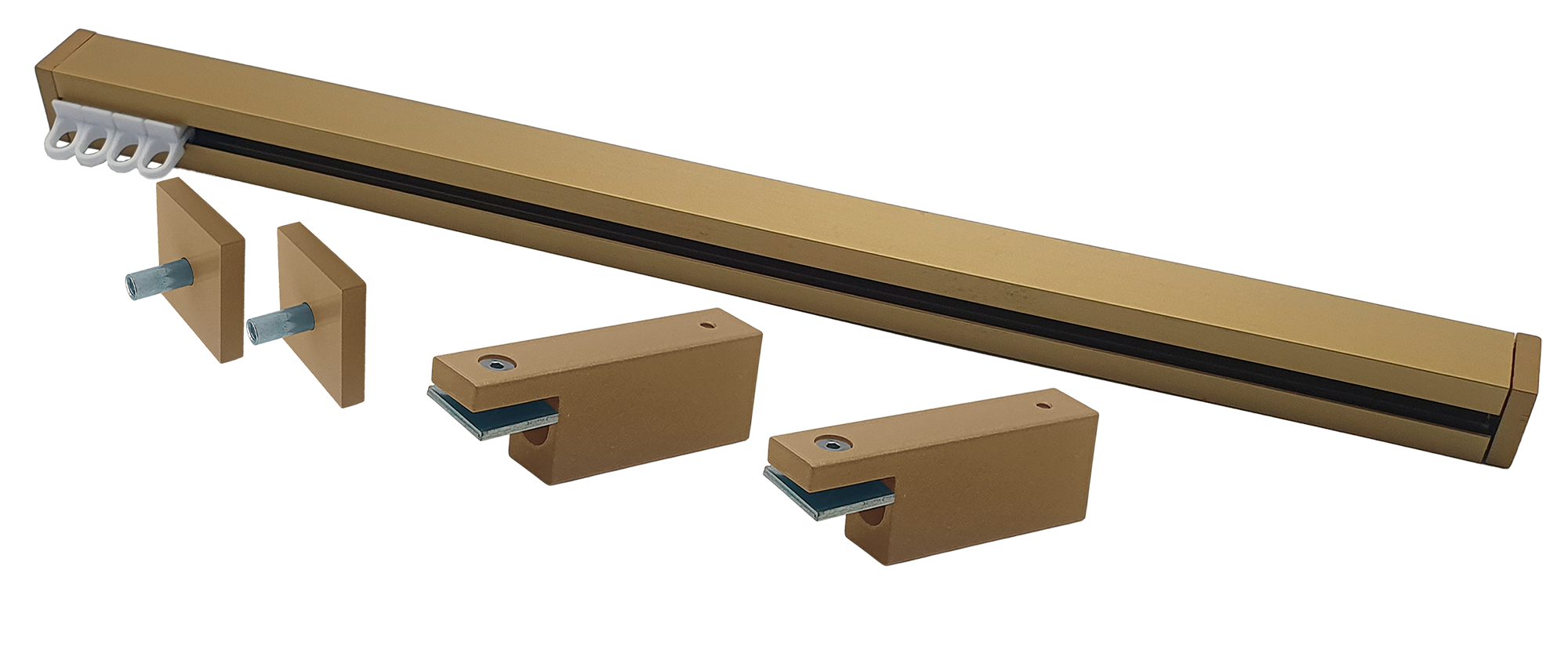 Riel qúo frente mnl 150cm oro mate