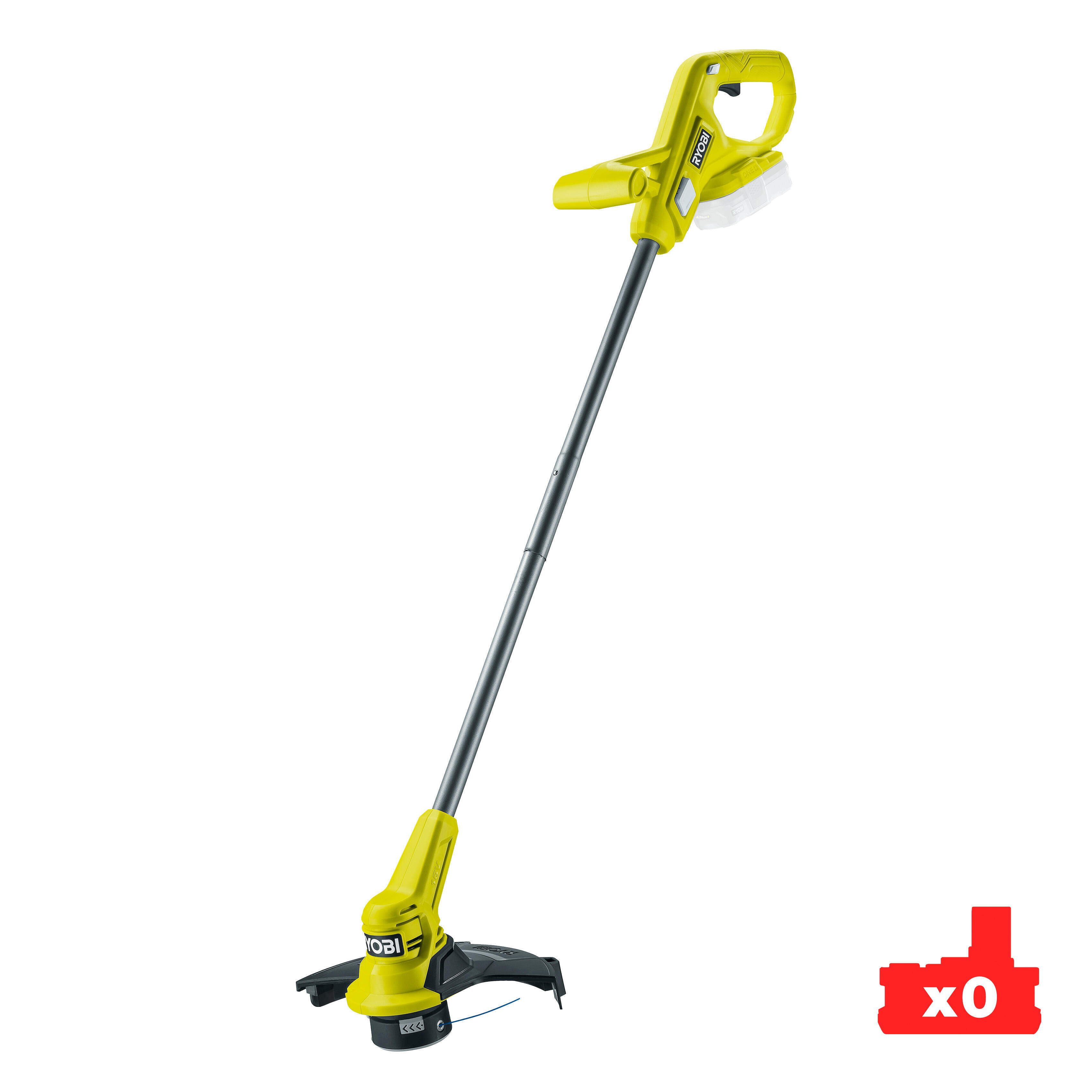 Cortabordes a batería ryobi ry18lt23a-0 18v ø de corte 23 cm