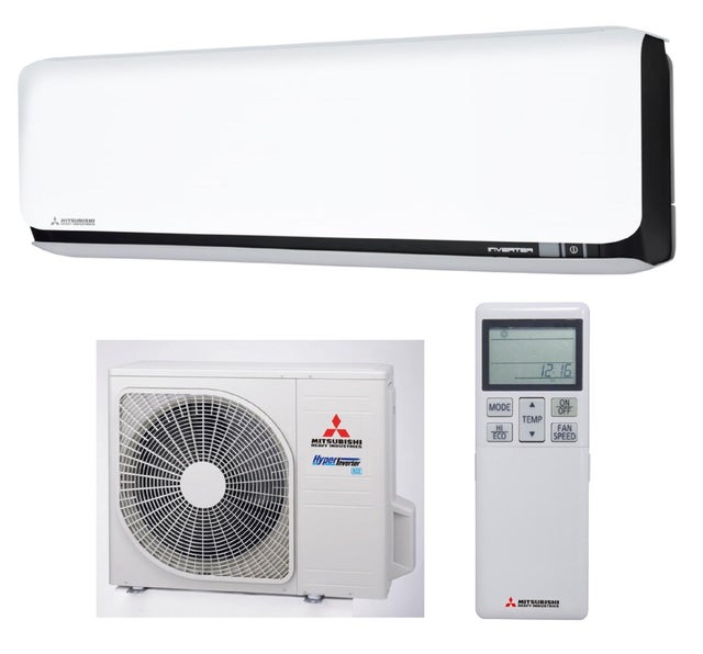 Aire acondicionado split 1X1 Mitsubishi Heavy Industries DIAMOND 60ZSX-WFB 5246 fg Wi-Fi blanco/negro