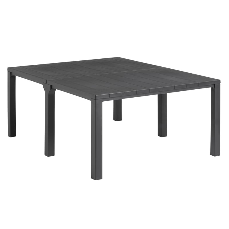 Stół ogrodowy rozkładany 294x75 cm antracytowy Keter