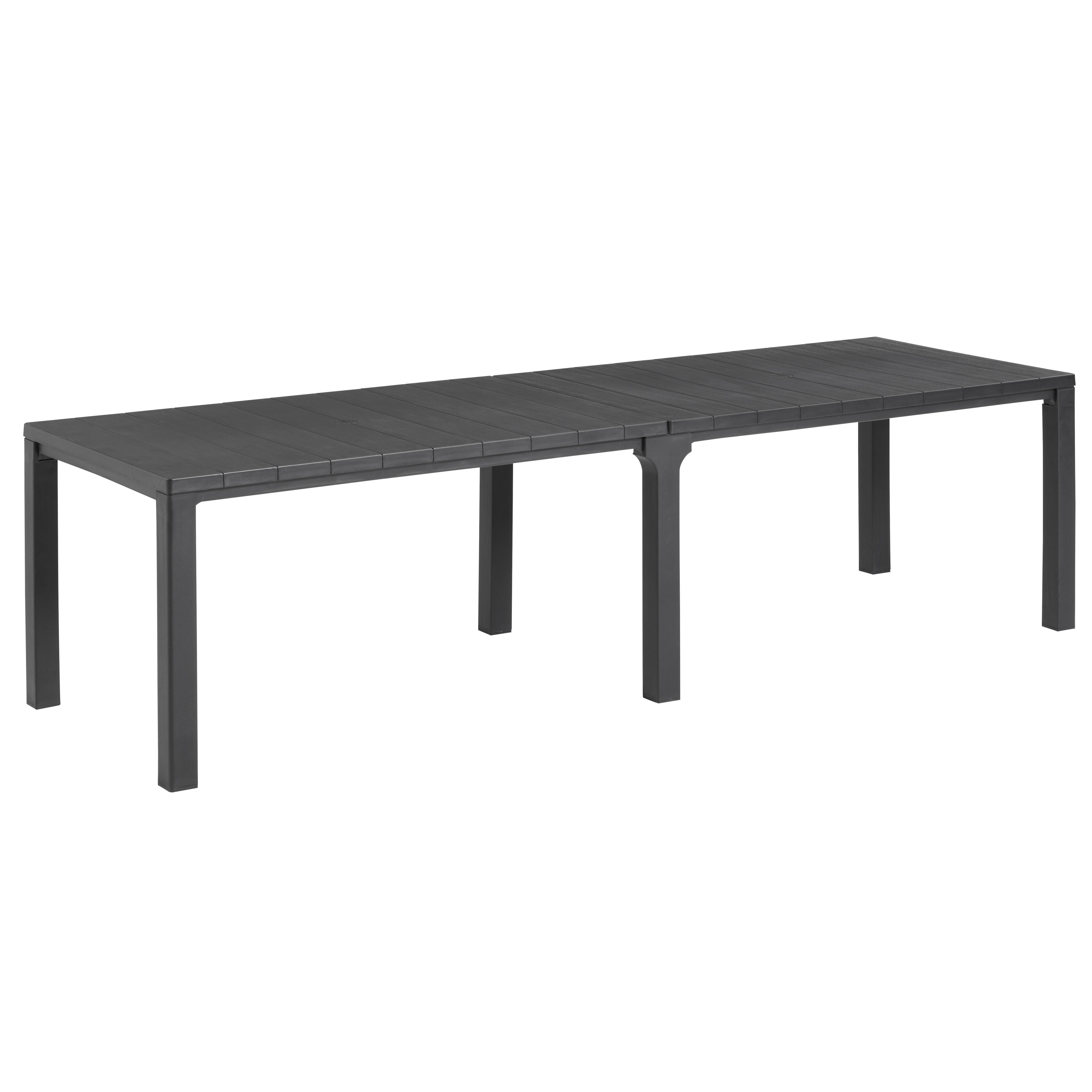 Stół ogrodowy rozkładany 294x75 cm antracytowy Keter - 9