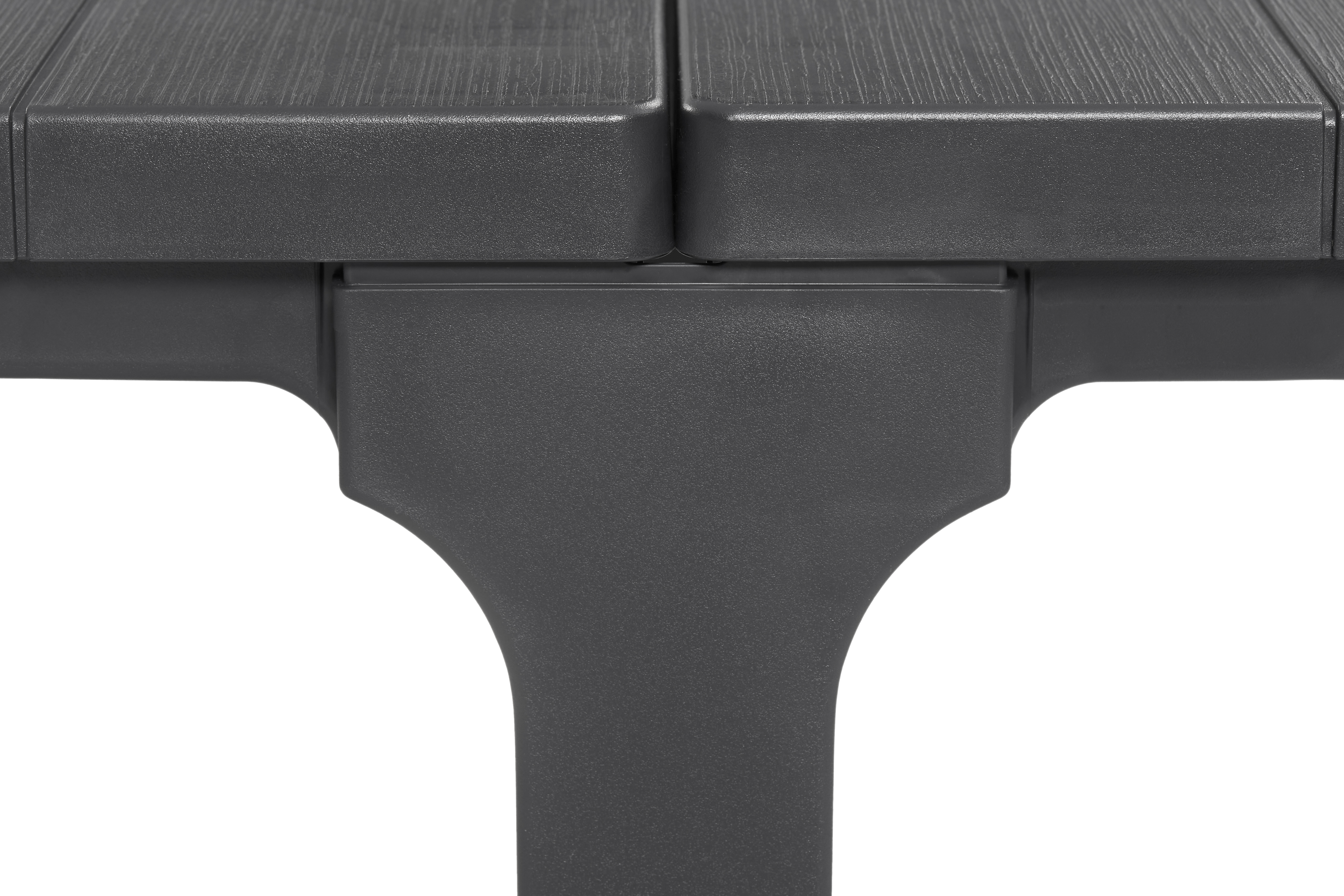 Stół ogrodowy rozkładany 294x75 cm antracytowy Keter - 11