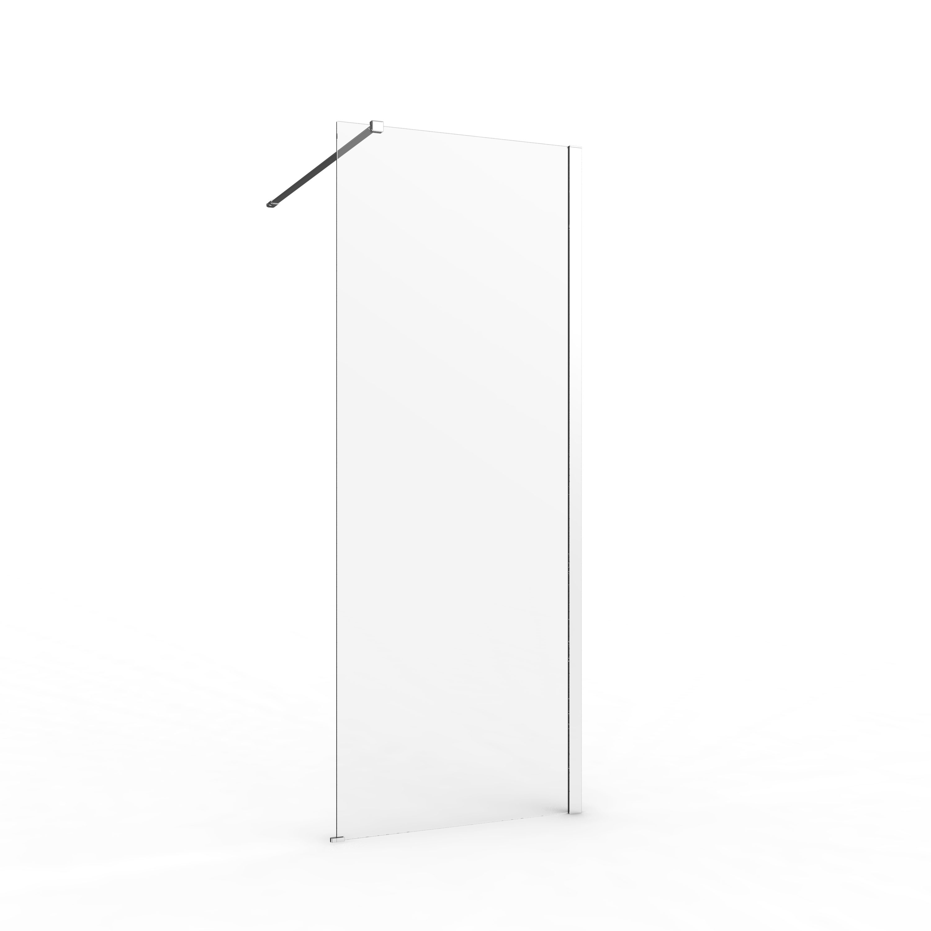 Kabina Walk-in Remix 80x200 transparentna profil chromowany Sensea - 20