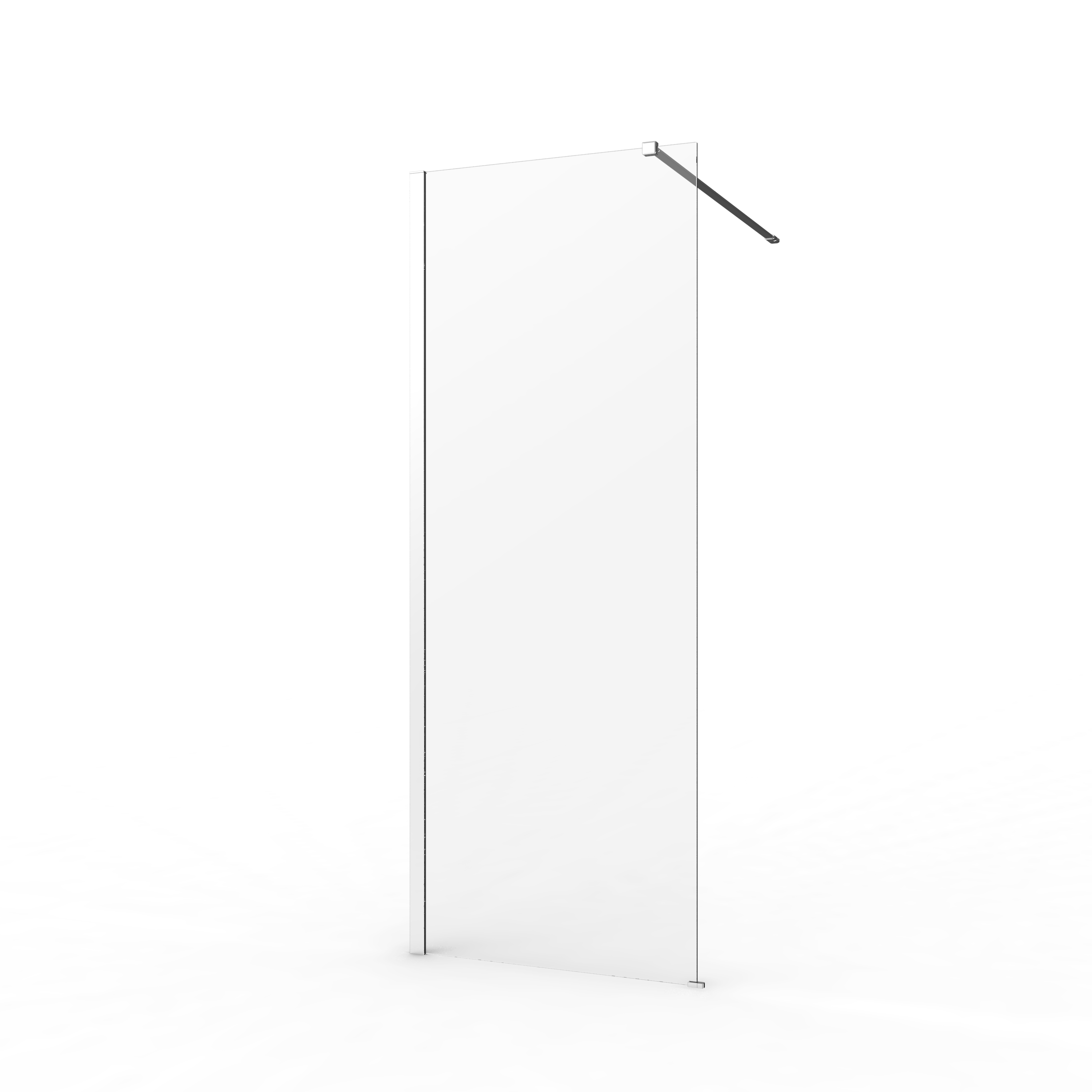 Kabina Walk-in Remix 80x200 transparentna profil chromowany Sensea - 19