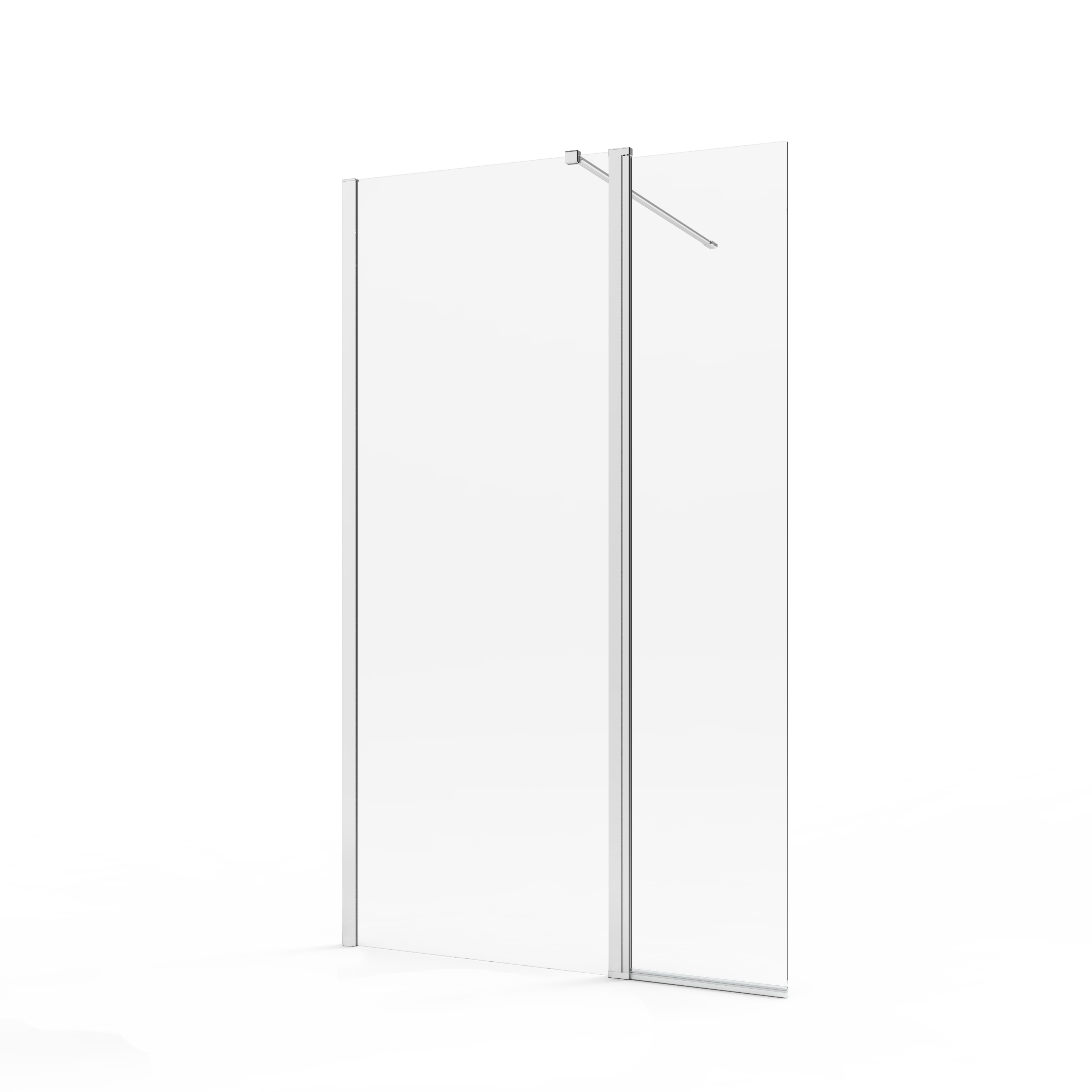 Kabina Walk-in Remix 80x200 transparentna profil chromowany Sensea - 17