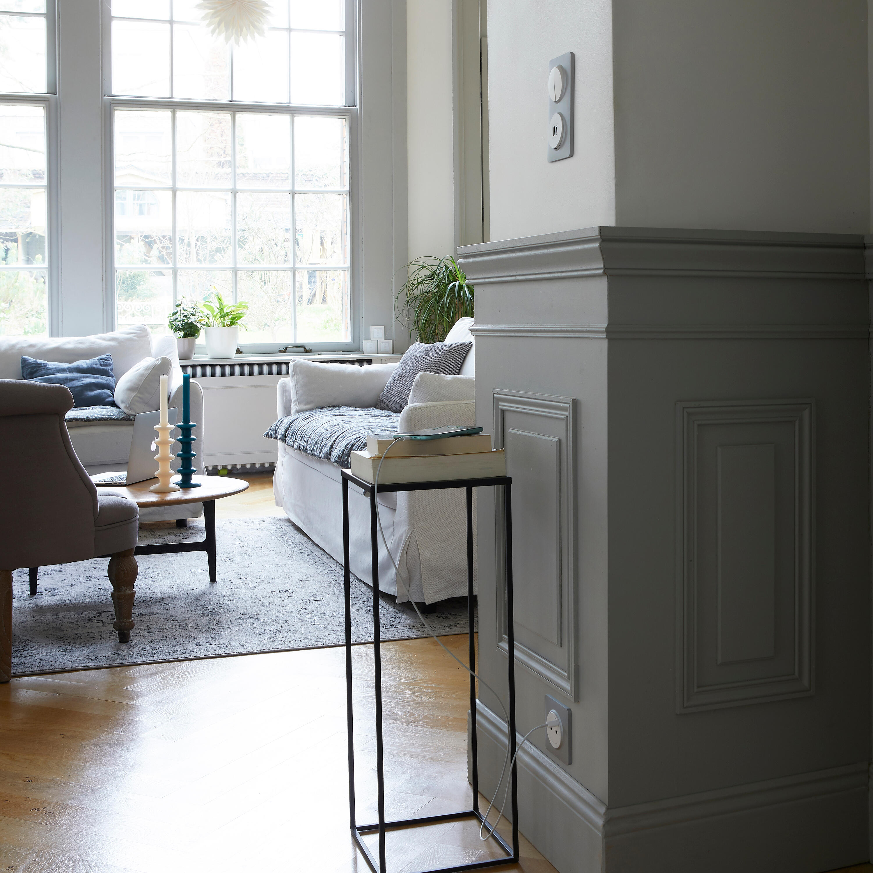 Prise chargeur usb A+C, à assembler Lumia, LEXMAN, blanc - 4