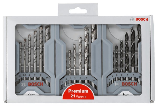 Set De 16 Mèches De Perceuse Parkside - Pour Bois, Acier Et Béton, Neuf