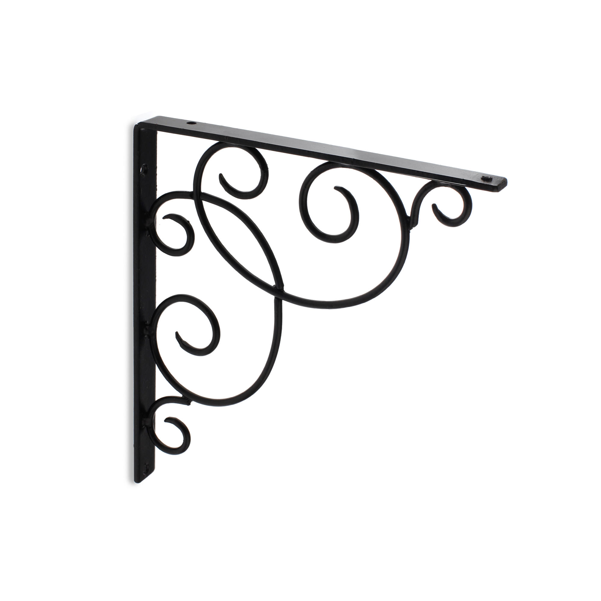 1 escuadra fabricada en acero gris para baldas de 225 mm