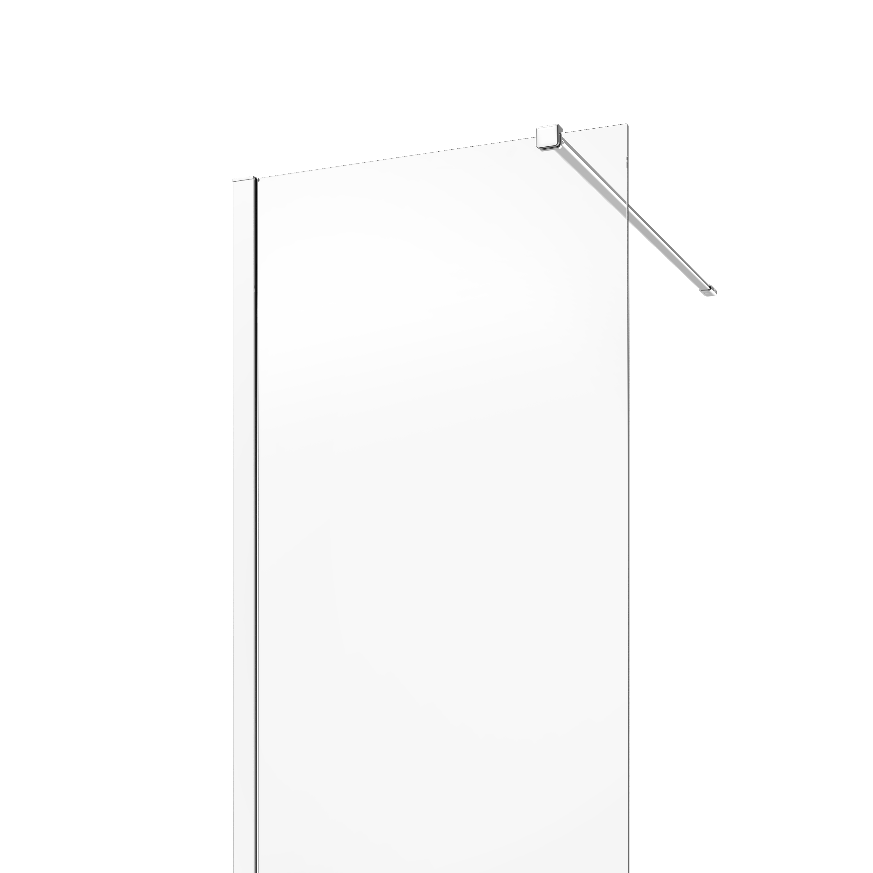 Kabina Walk-in Remix 80x200 transparentna profil chromowany Sensea - 28