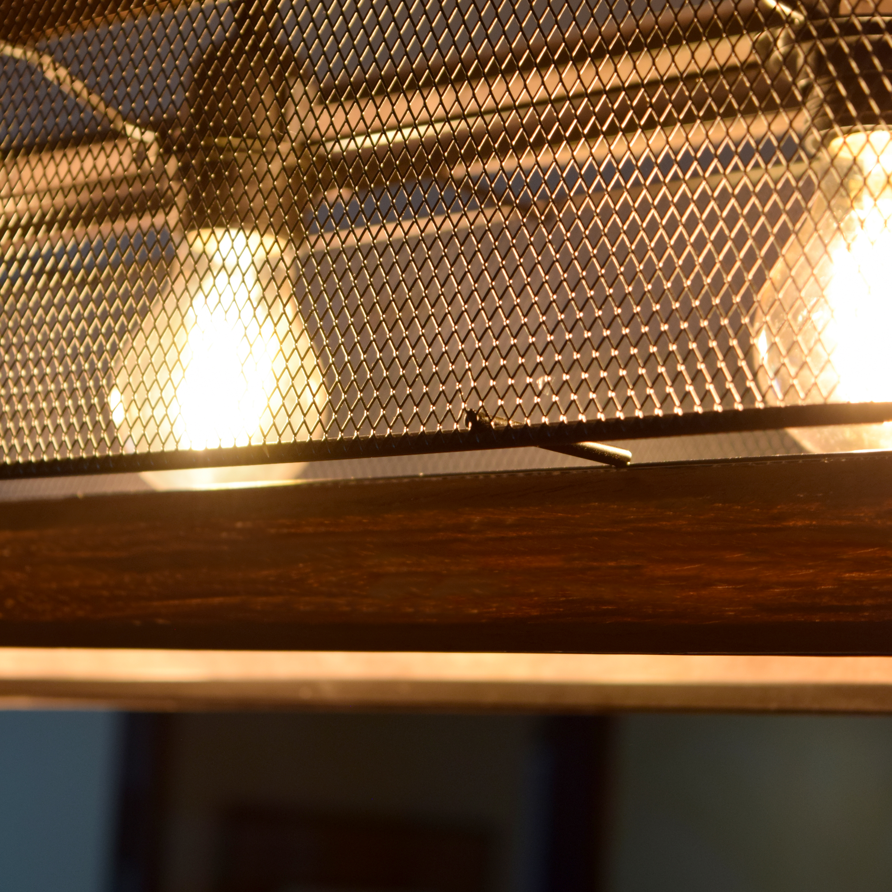 Lampa wisząca Taiga czarna z drewnem 3 x E27 Inspire - 18