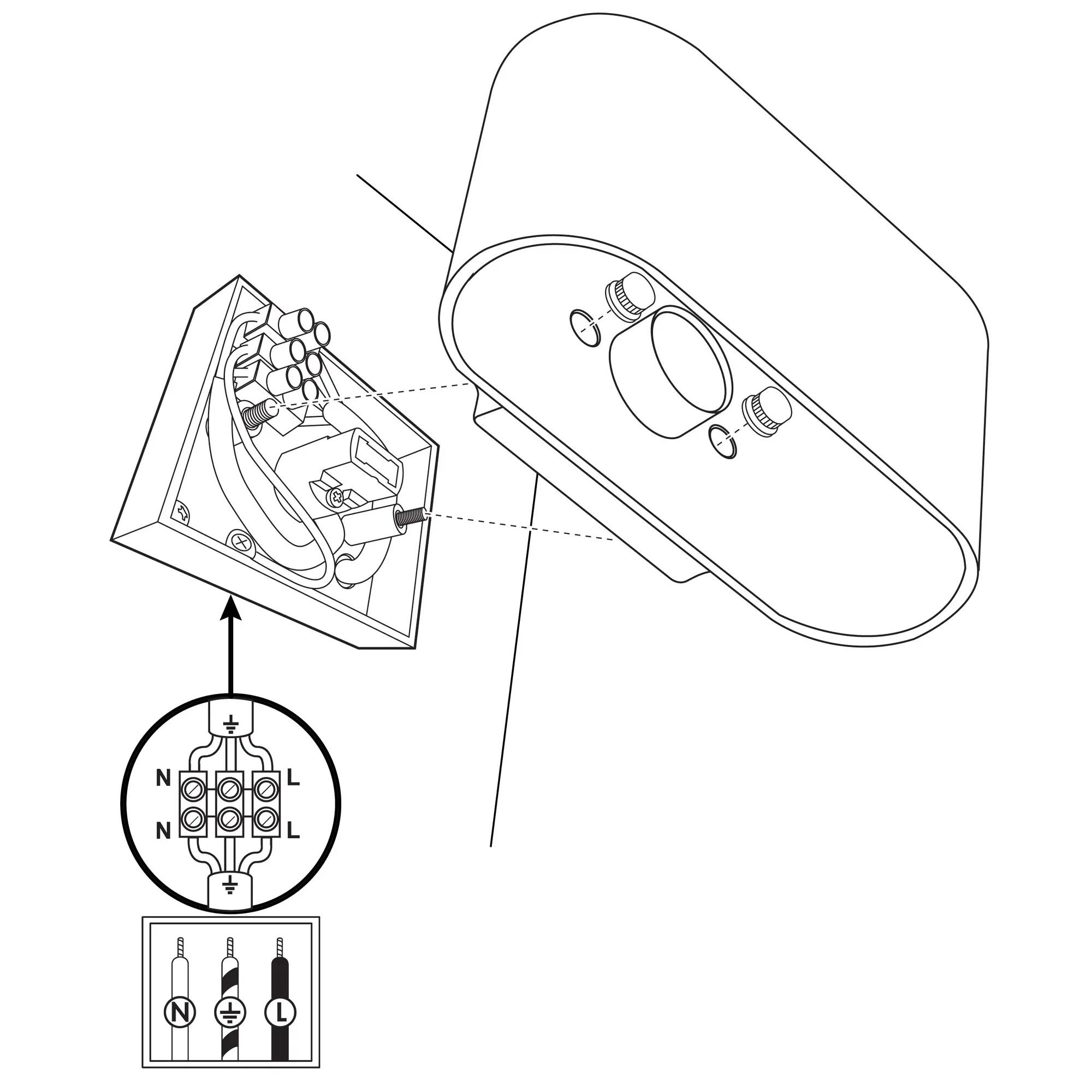 Kinkiet Elissa czarno-złoty G9 Goldlux - 7