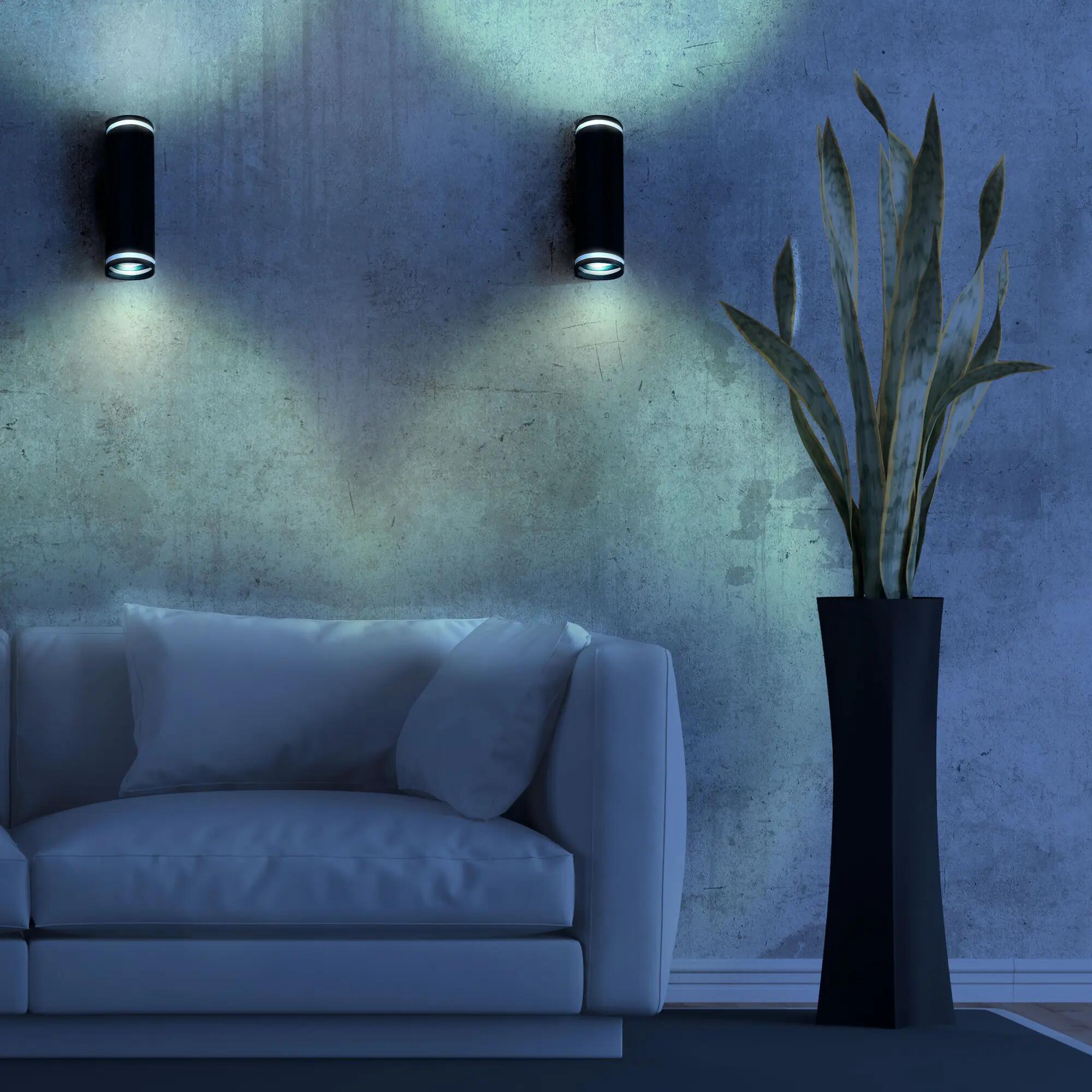 Kinkiet Paris czarny 2 x GU10 Goldlux - 5