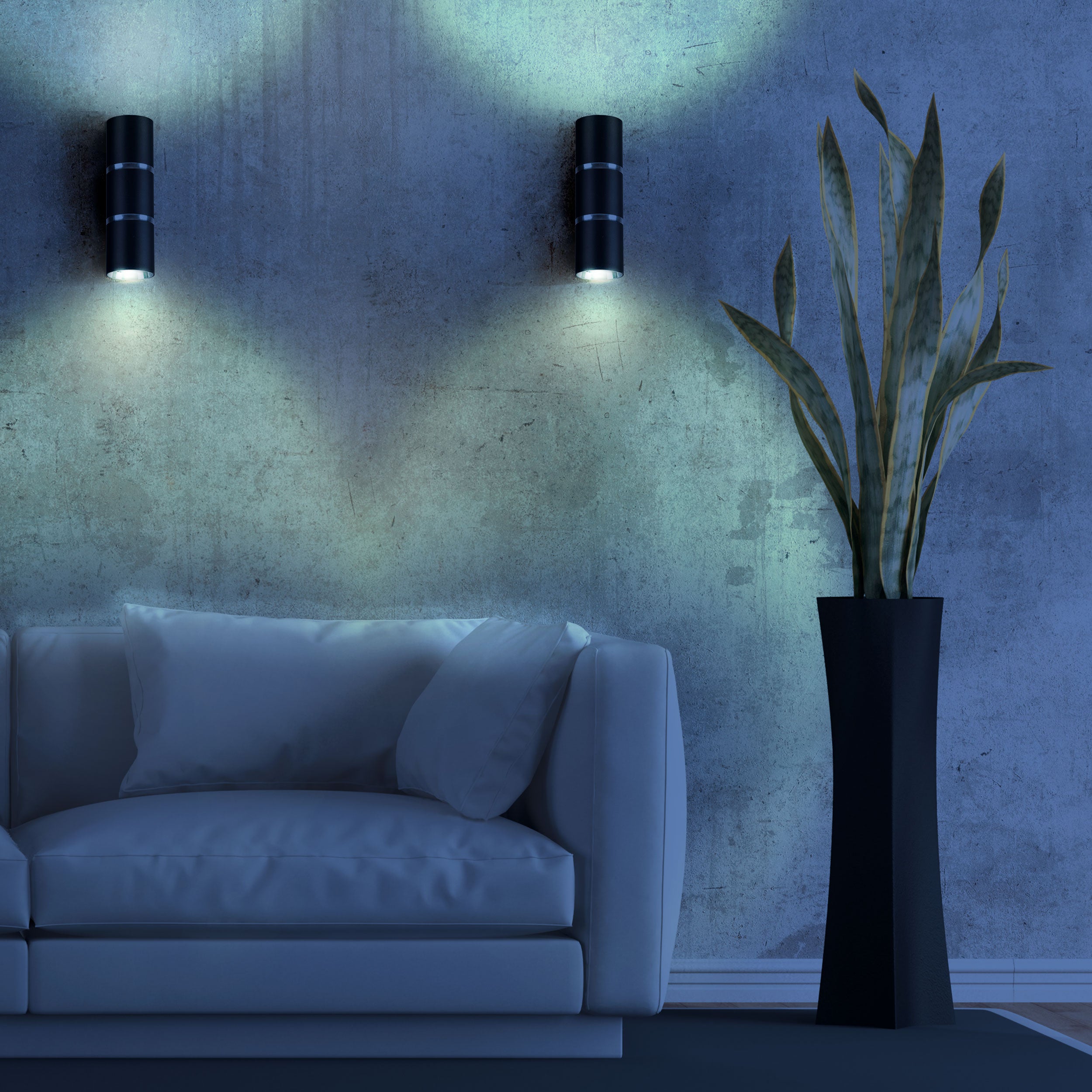 Kinkiet Bamboo czarny 2 x GU10 Goldlux - 3