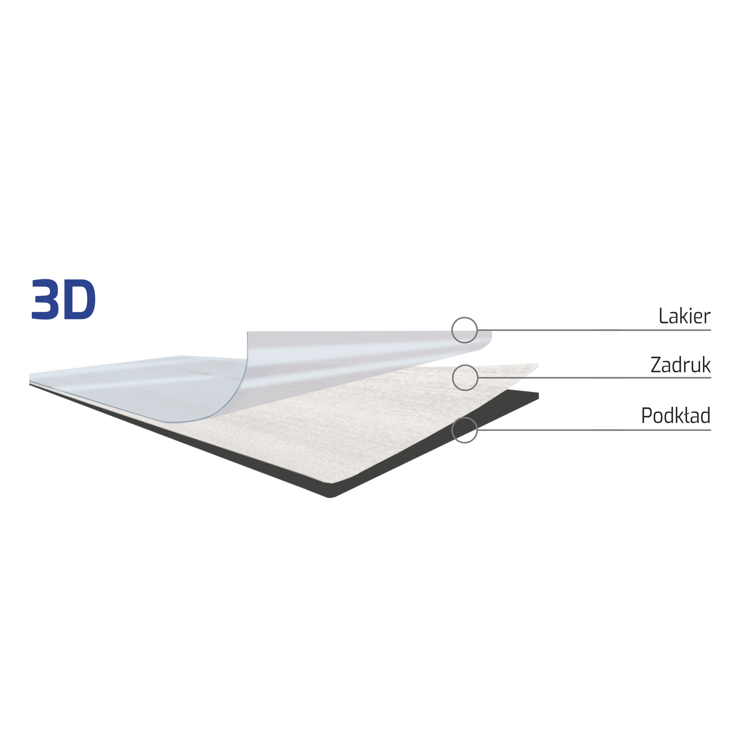 Drzwi wewnętrzne pełne Vissio 80 prawe orzech michigan i czarne aplikacje Voster - 5