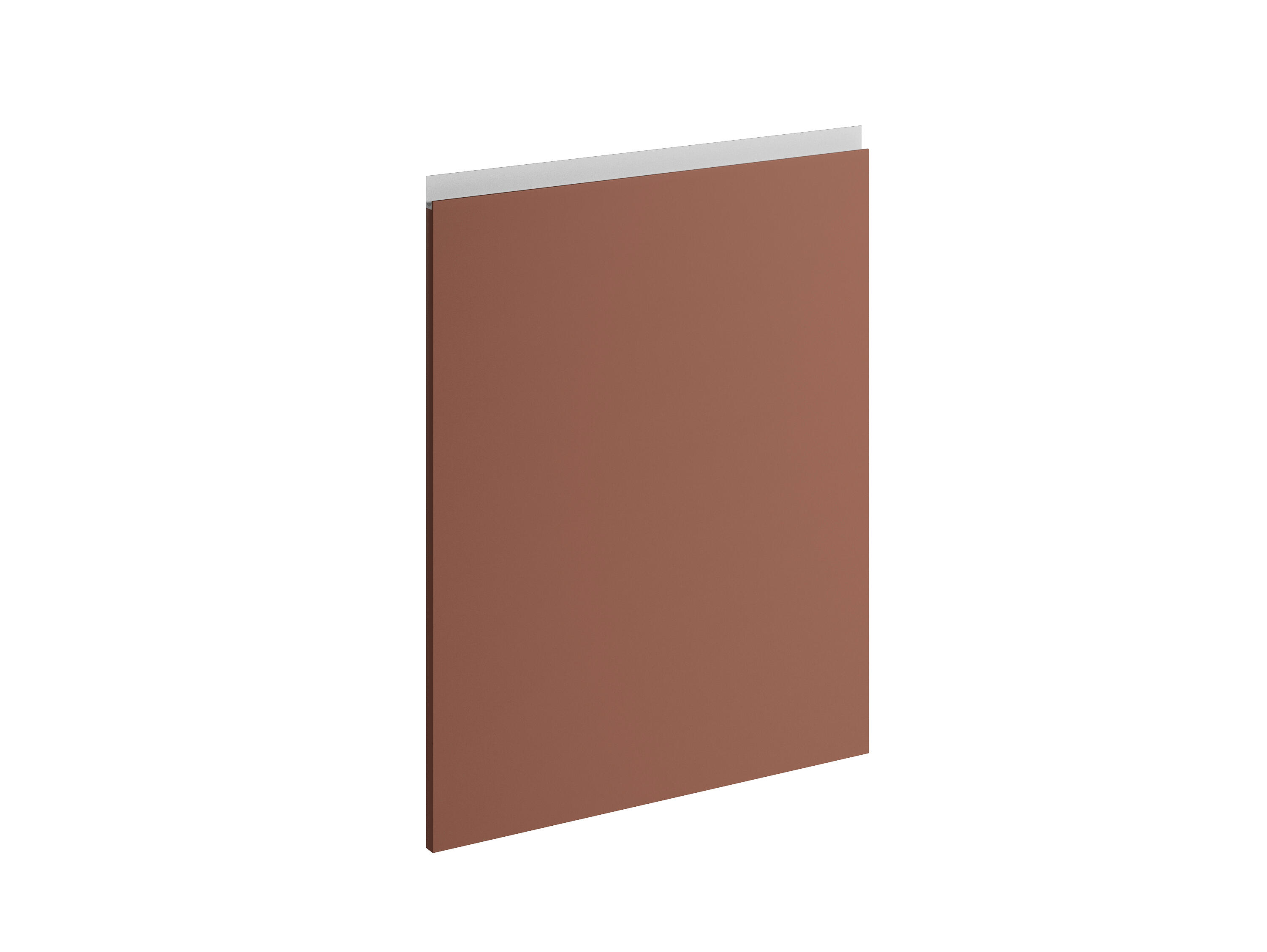 Frente de cajón mueble de cocina delinia id mikonos terracota mate 60x76.5 cm
