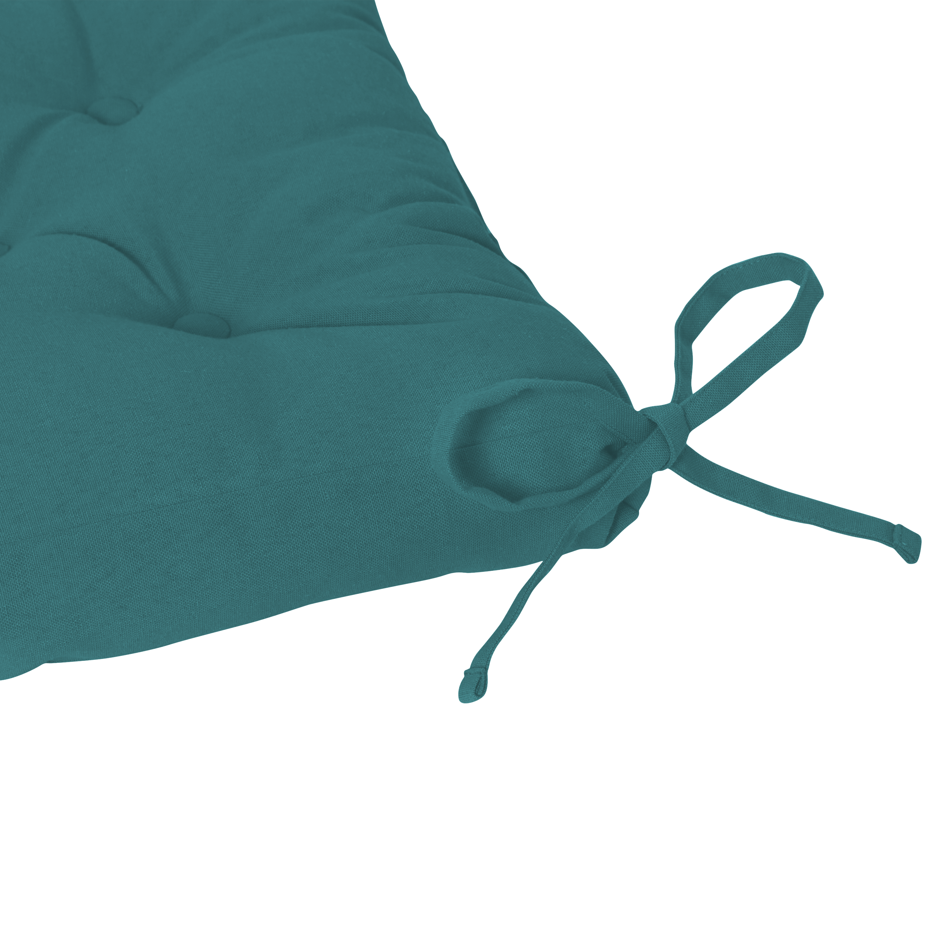 Galette de chaise Luck, bleu l.40 x L.40 cm INSPIRE - 4