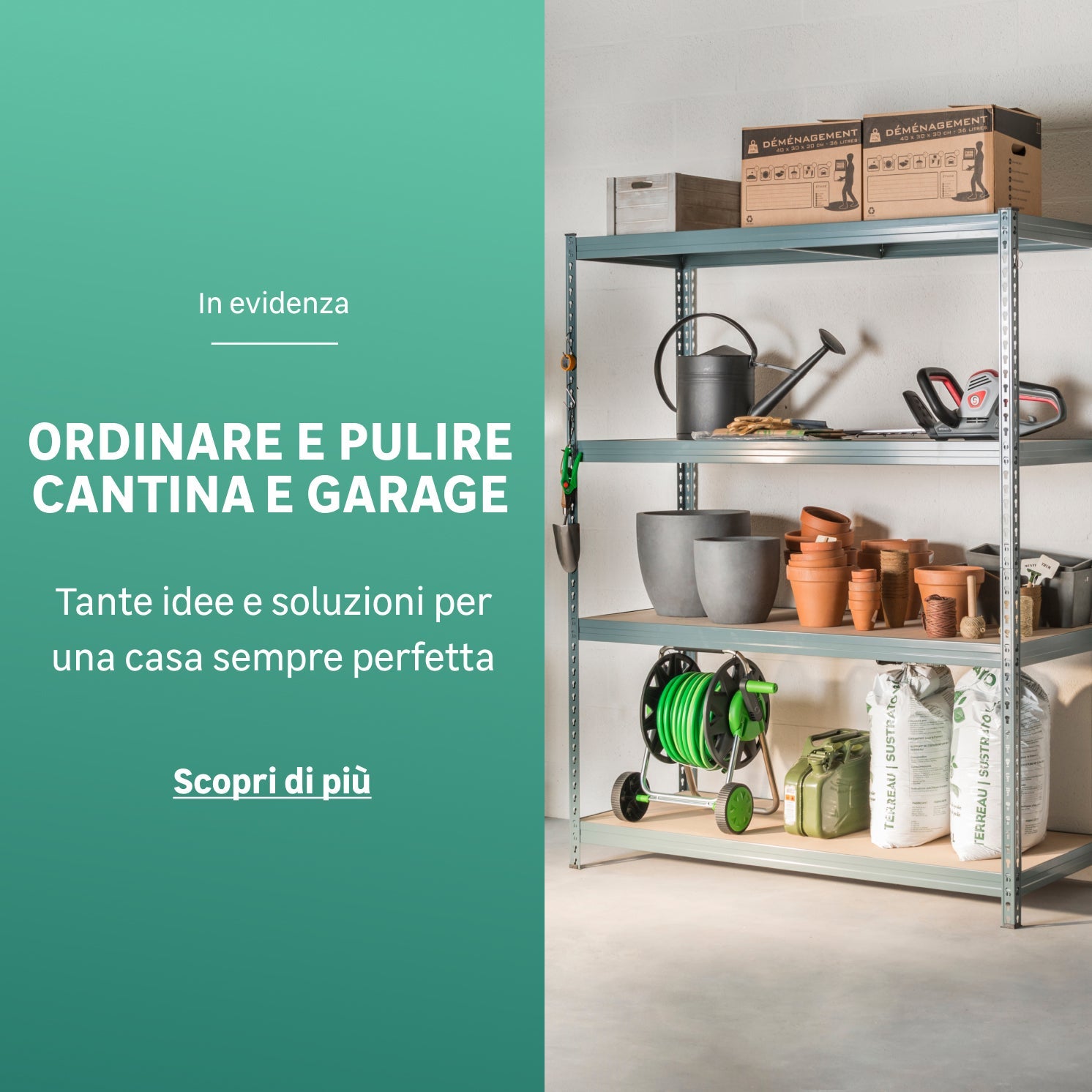 Organizzare il garage: consigli e idee per arredare il box