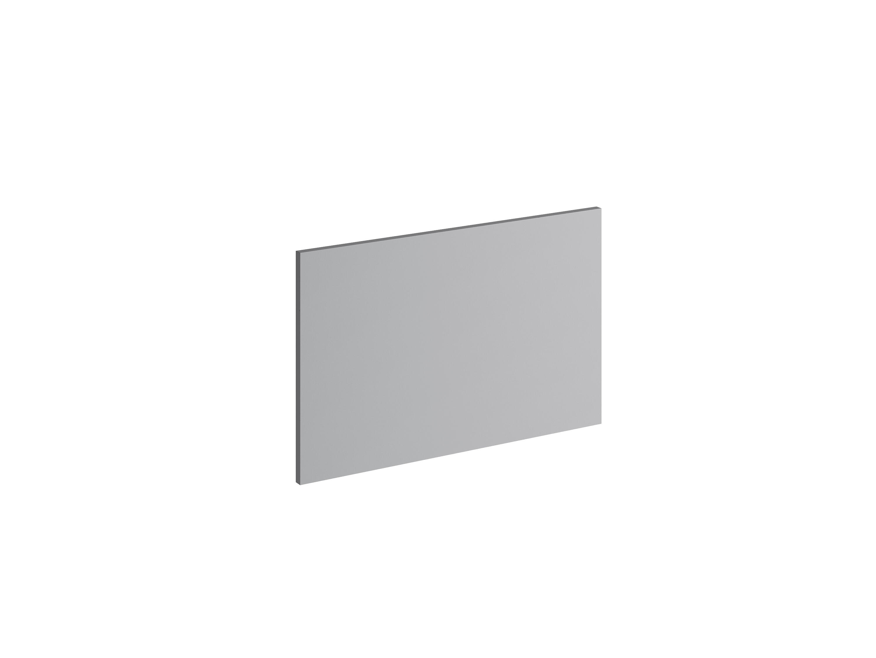 Frente de cajón de cocina atenas gris nube mate h 38.4 x l 60 cm