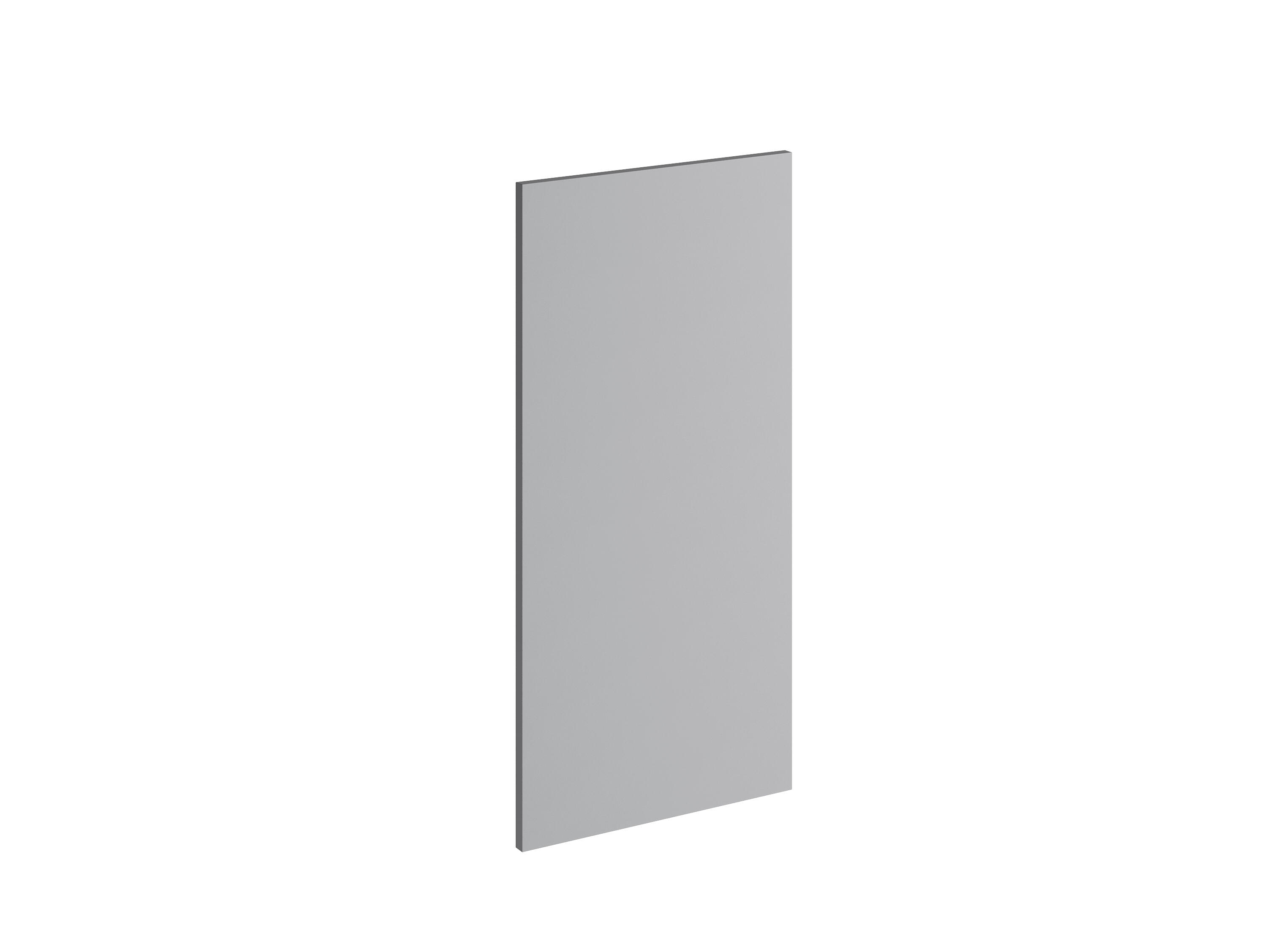 Costado para mueble de cocina delinia id mikonos gris nube mate 37x76.8 cm