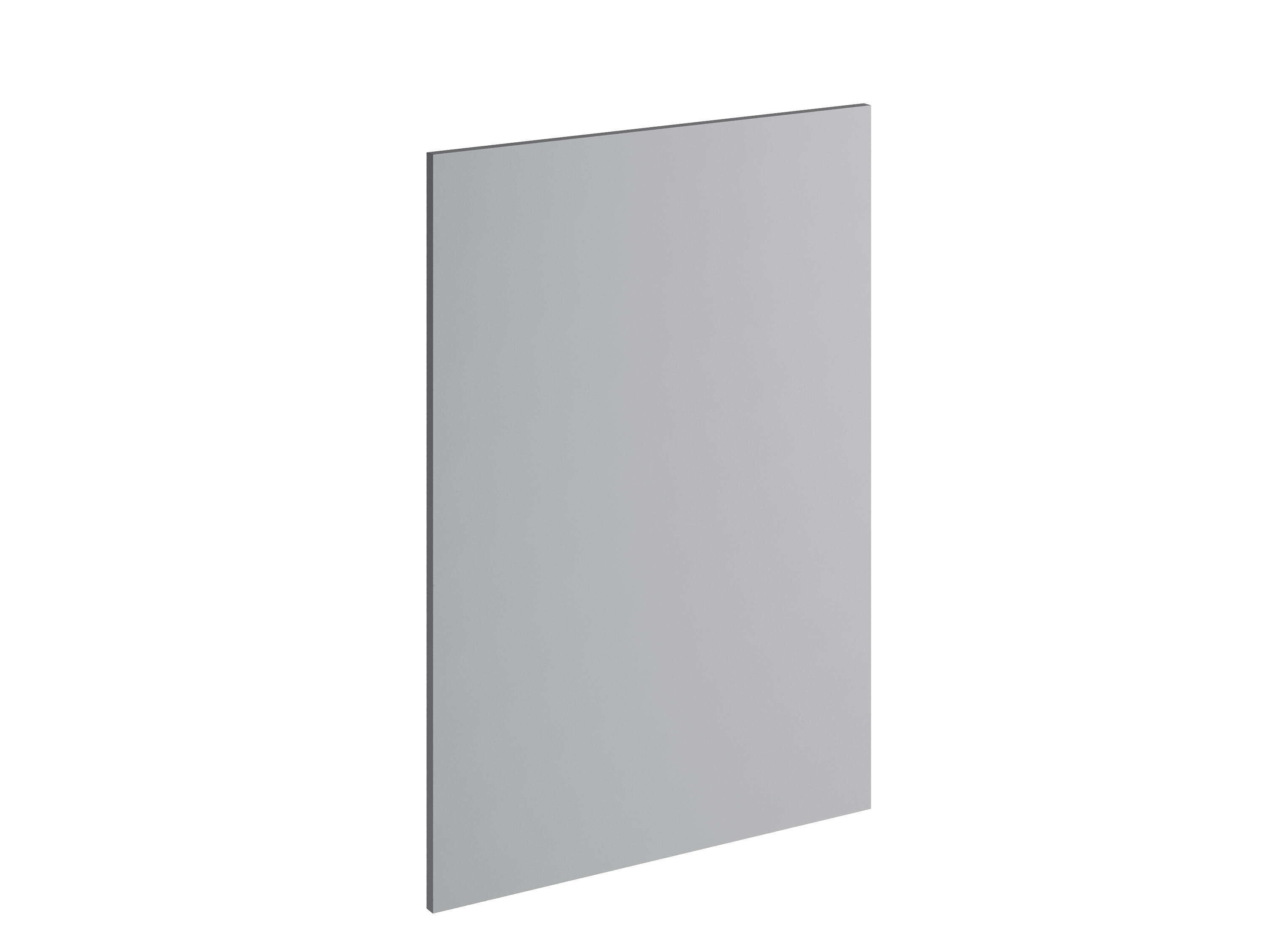 Costado para mueble de cocina atenas gris nube mate h 86 x l 60 cm