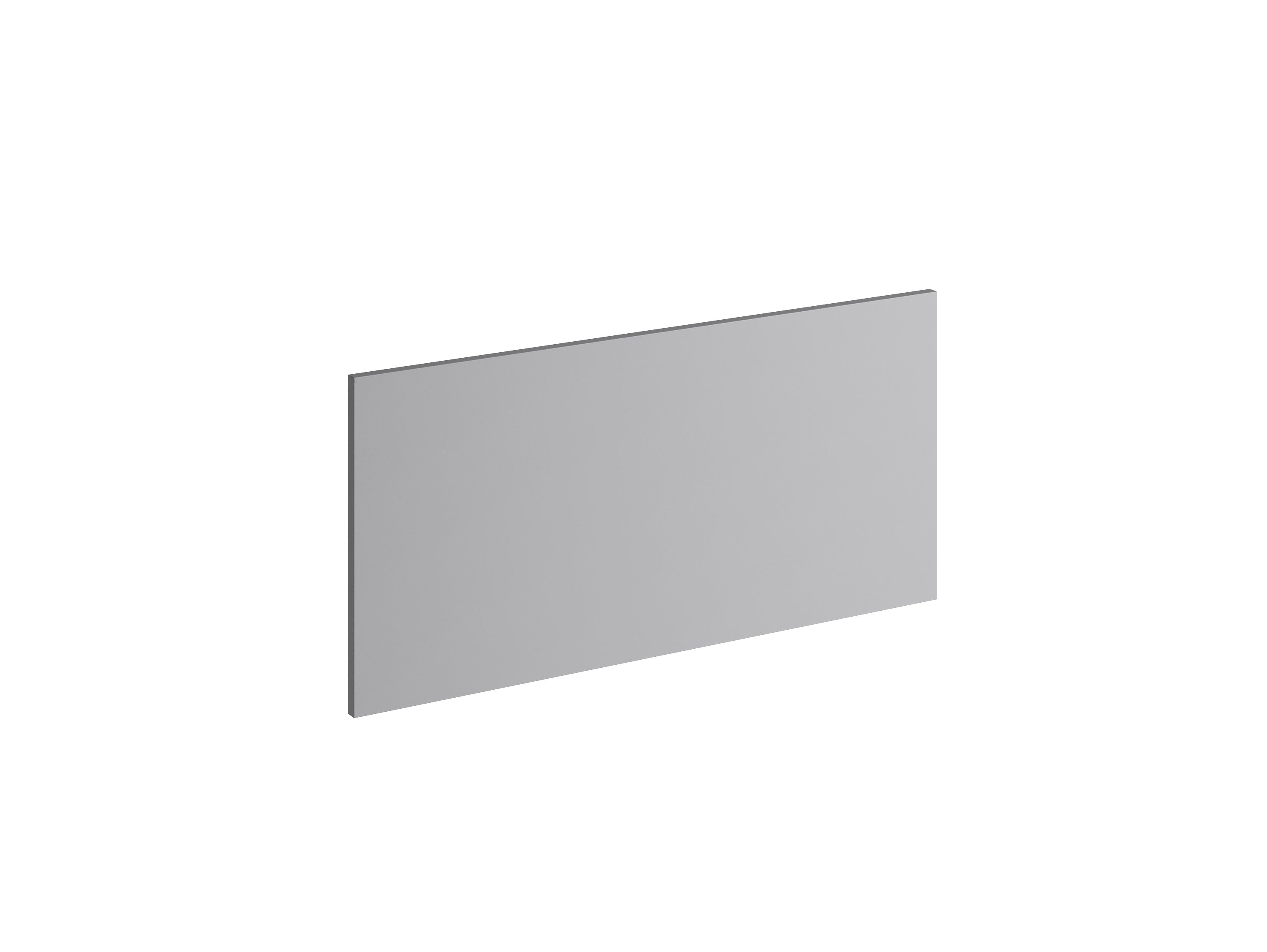Frente de cajón de cocina atenas gris nube mate h 38.4 x l 90 cm