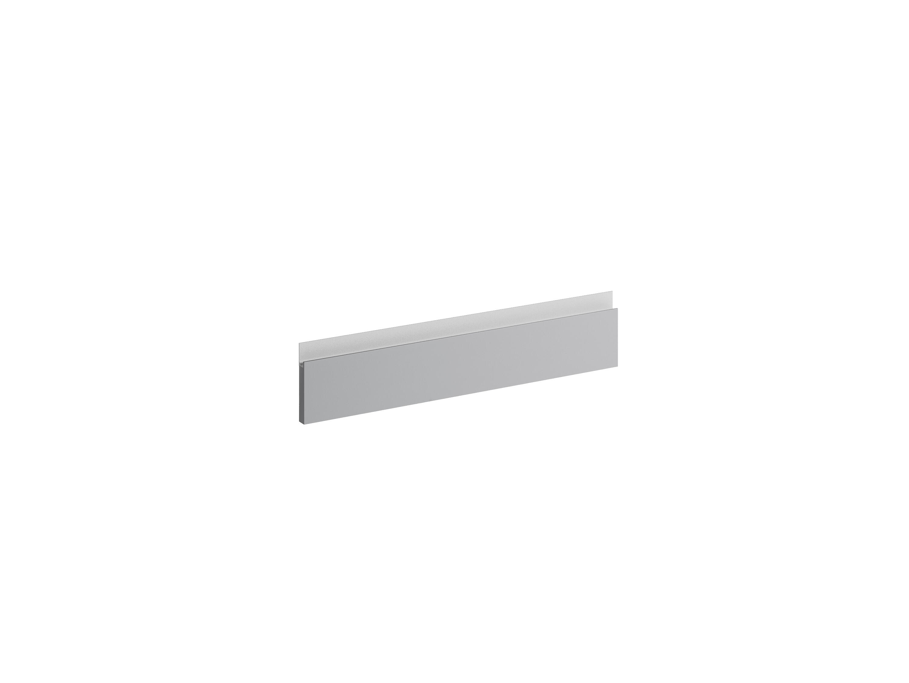 Regleta para mueble de cocina delinia id mikonos gris nube mate 60x16.5 cm