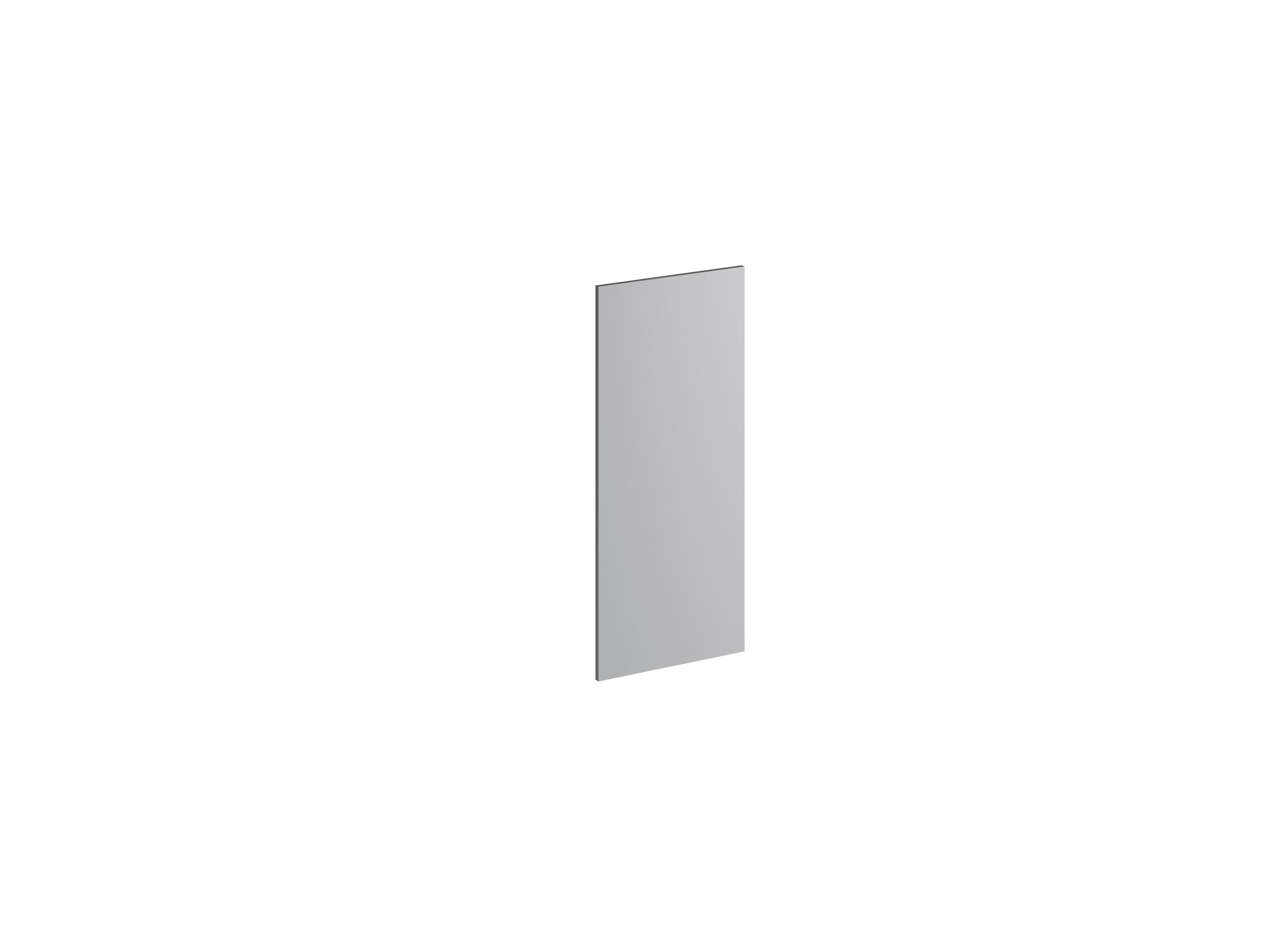 Puerta mueble cocina delinia id mikonos gris nube mate 40x102.4 cm bj d/al i