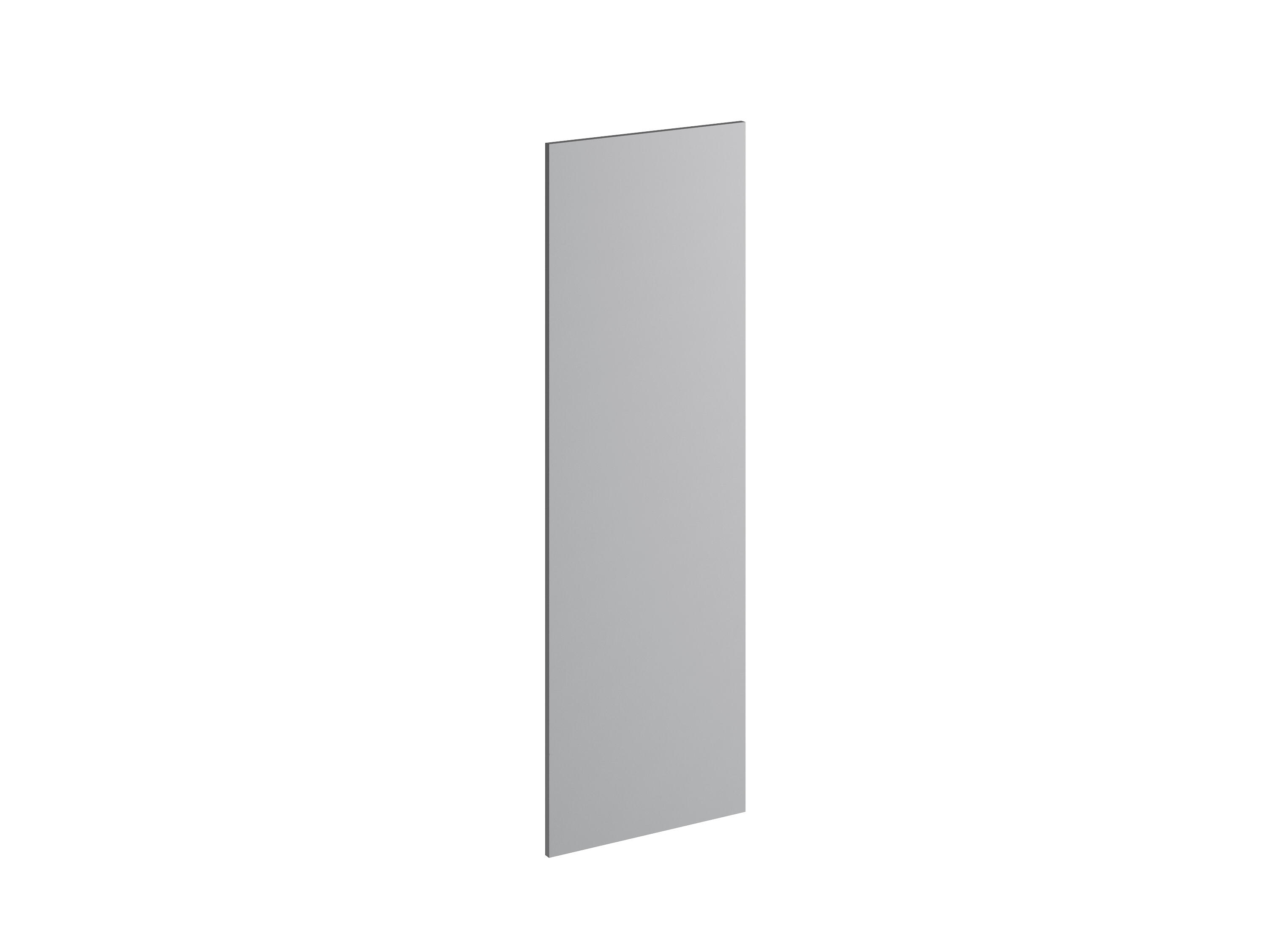 Puerta para mueble de cocina atenas gris nube mate h 137.6 x l 45 cm