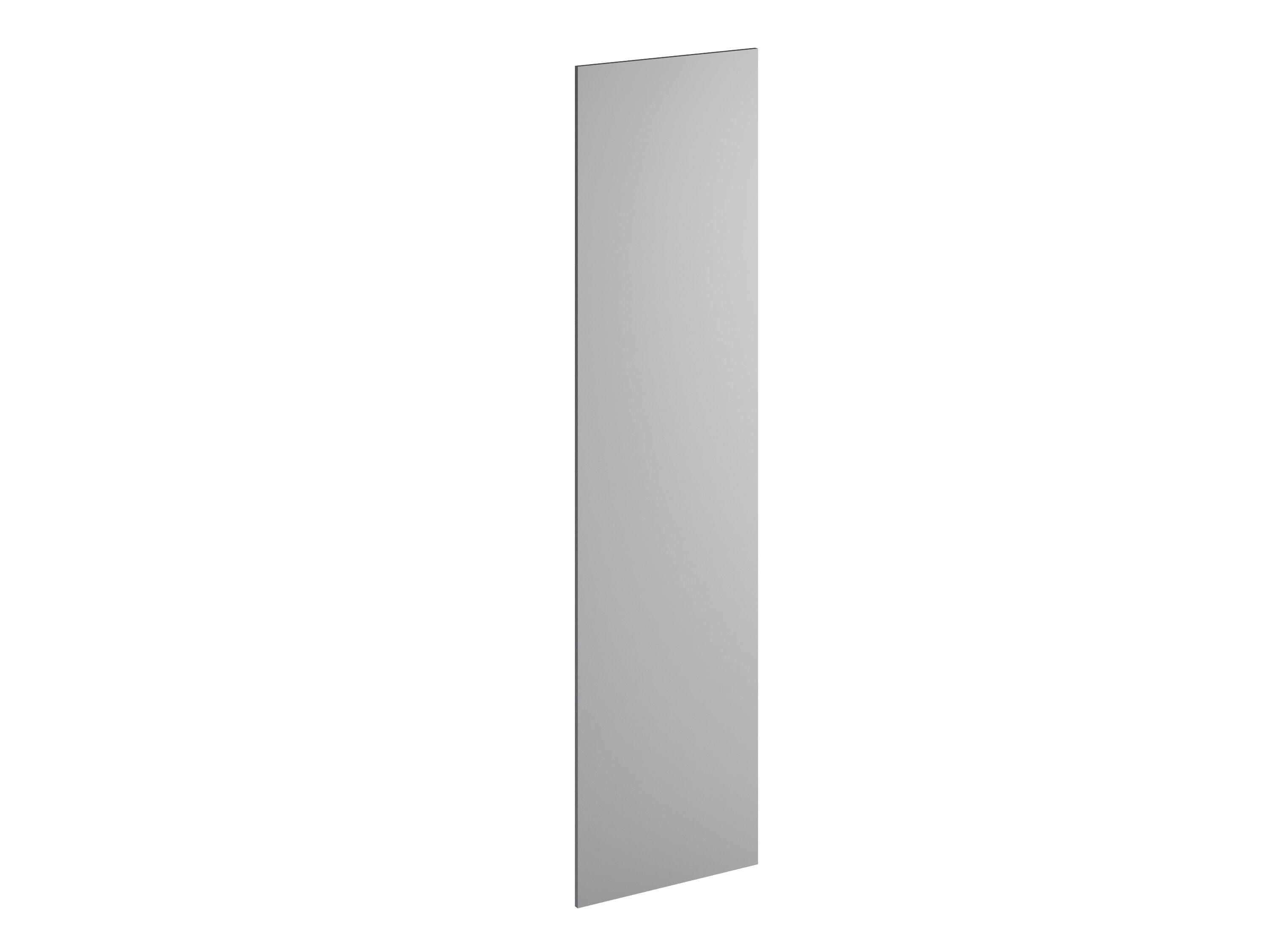 Costado para mueble de cocina atenas gris nube mate h 236.4 x l 60 cm