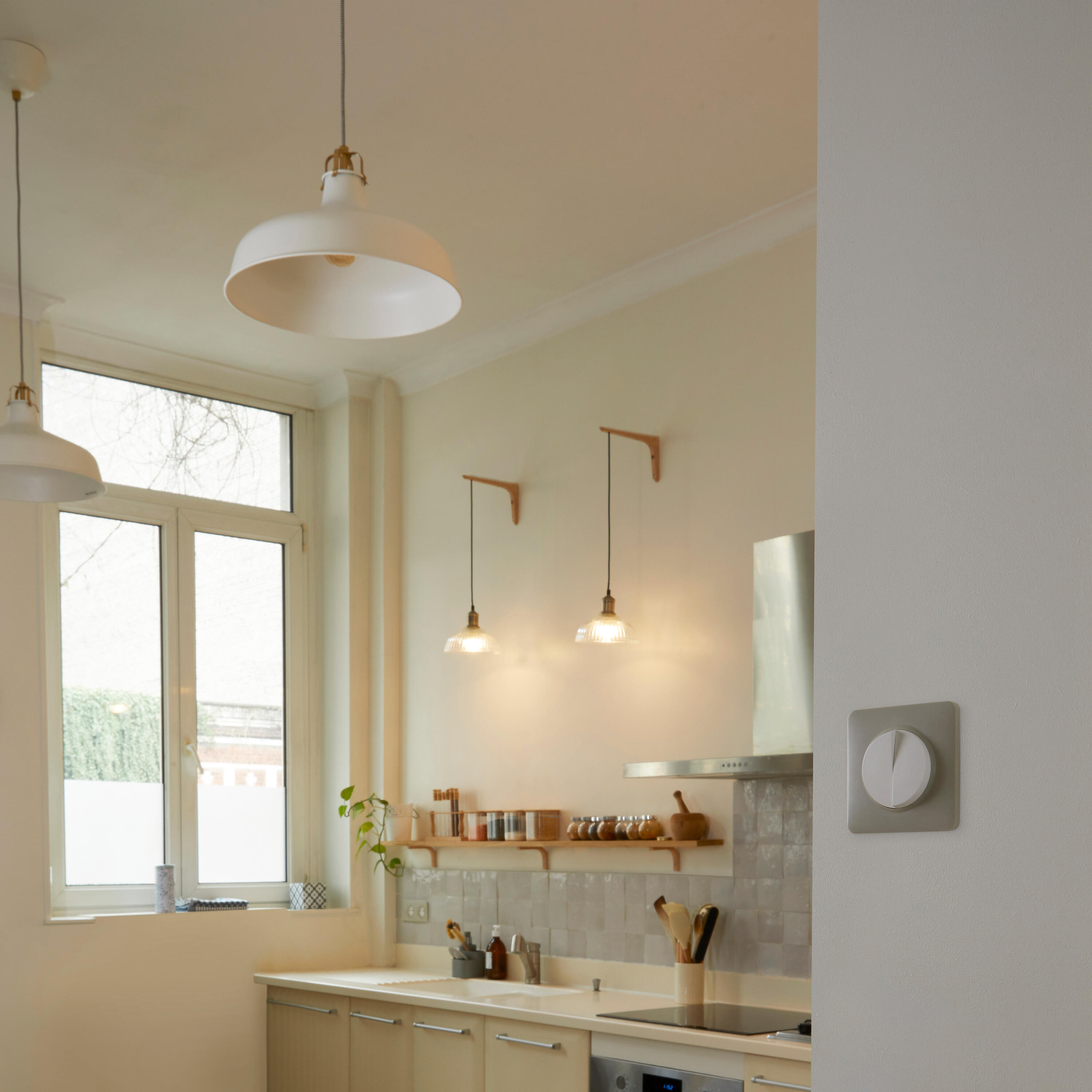 Double interrupteur va-et-vient, LEXMAN Lumia, blanc - 11