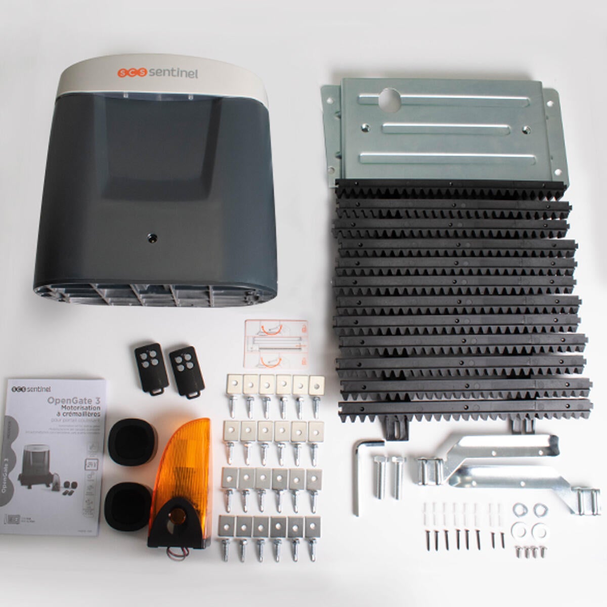 Motorisation de portail coulissant OPENGATE 3, SCS SENTINEL - 7