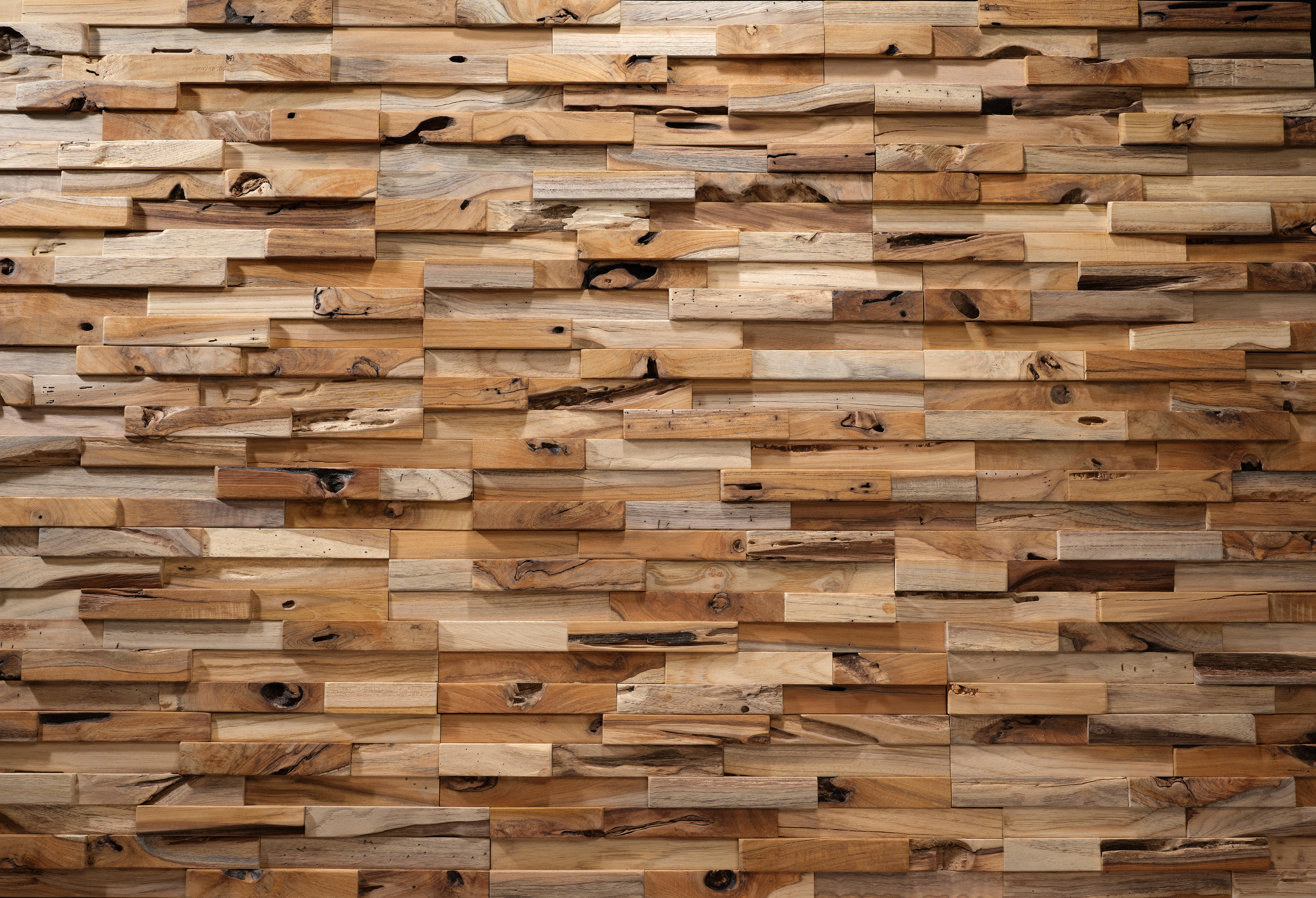 Revestimento decorativo castanho 18x49.5cm Ultrawood - 16